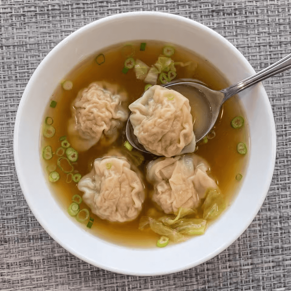 Wontons in Soup / 淨雲吞