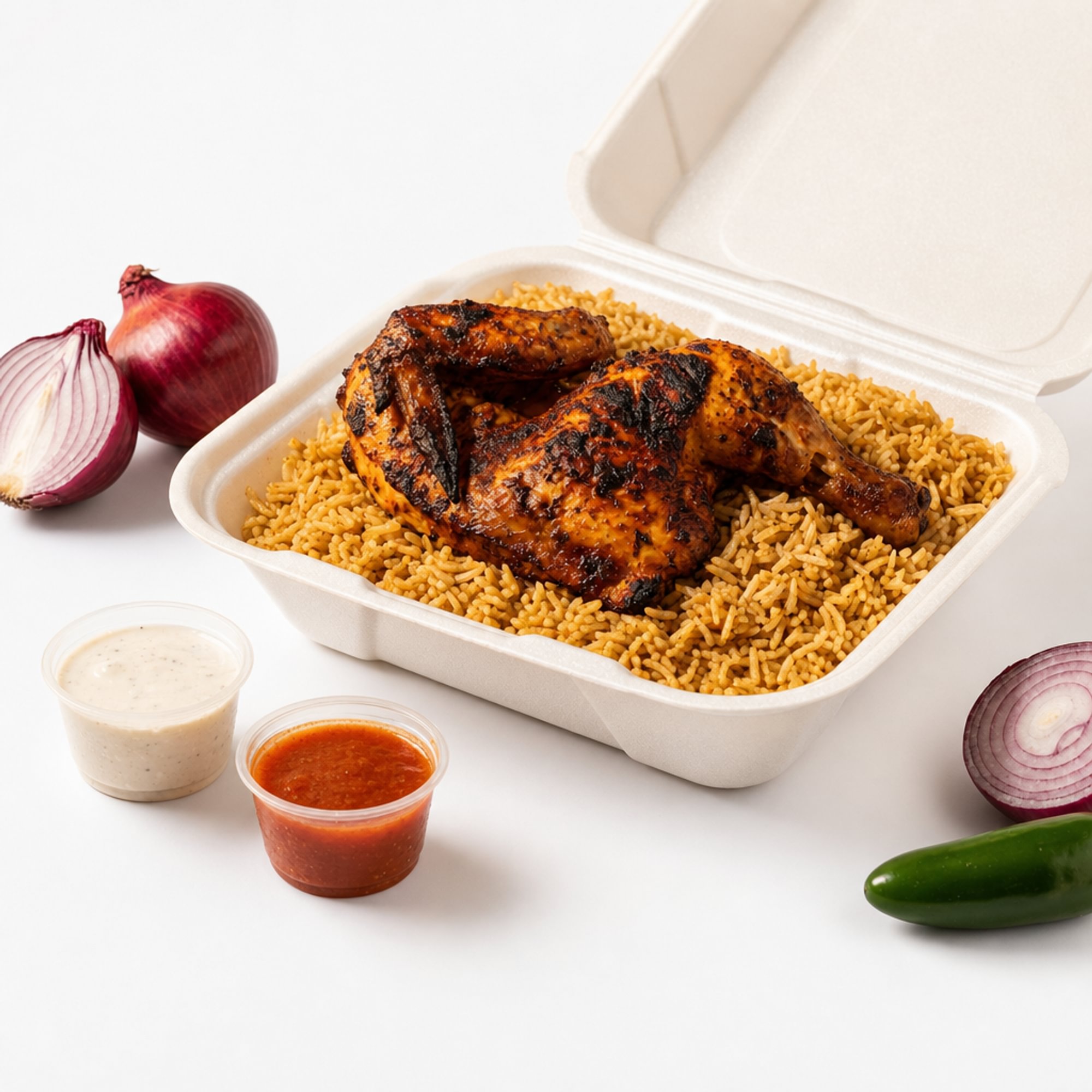 Chicken Gyro with Chicken Tikka