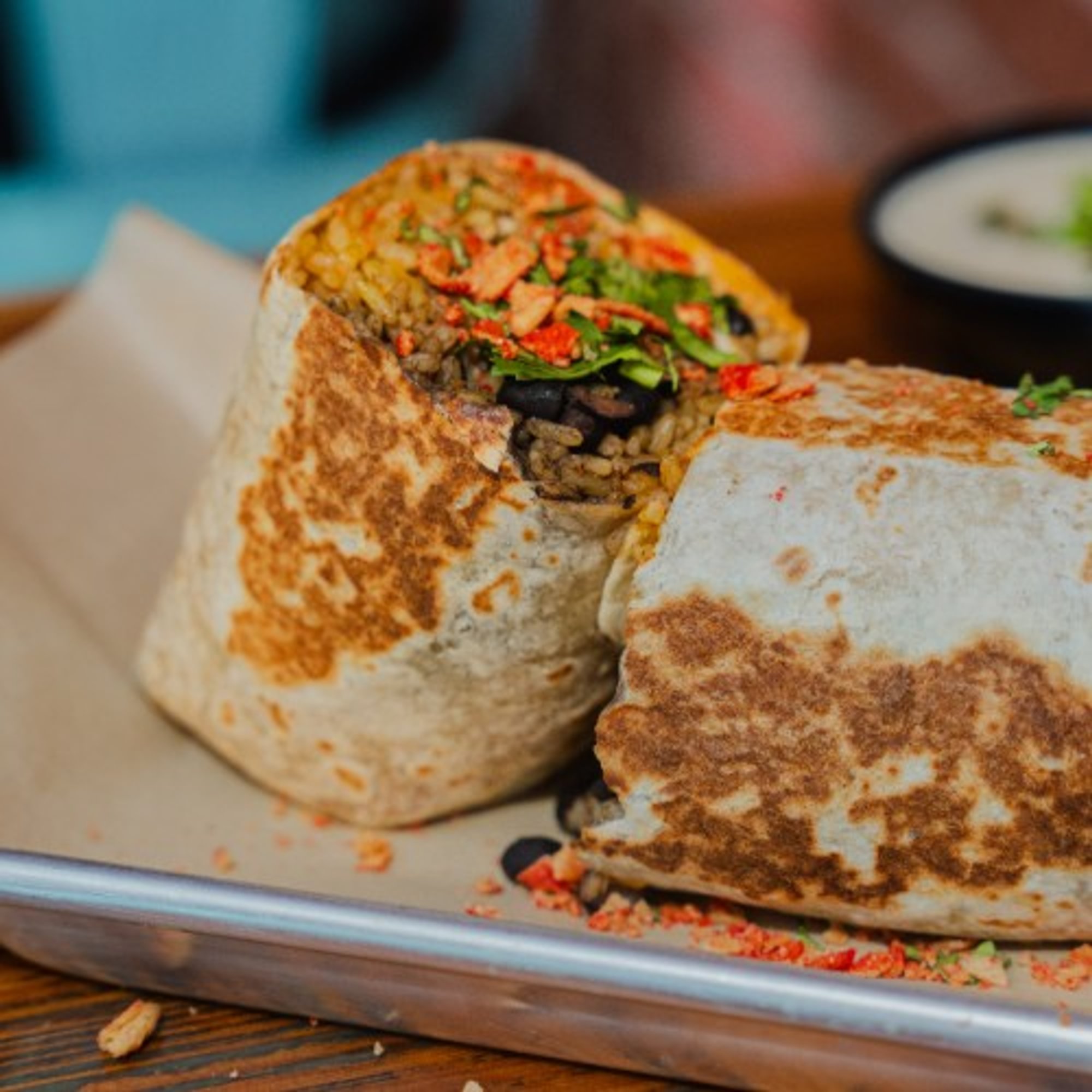 Salmon Burrito