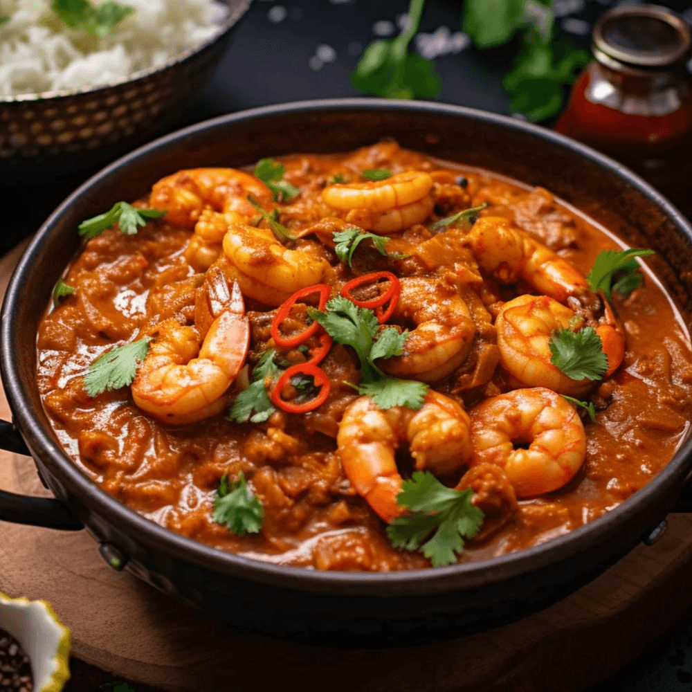 Shrimp Curry (Serve with Rice)
