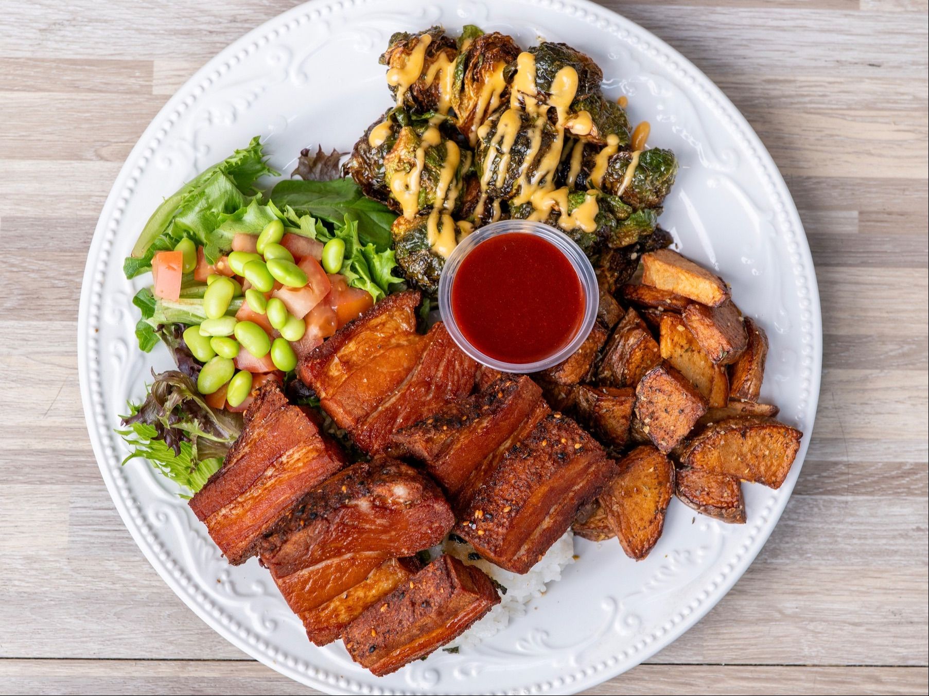 PORK BELLY PLATE