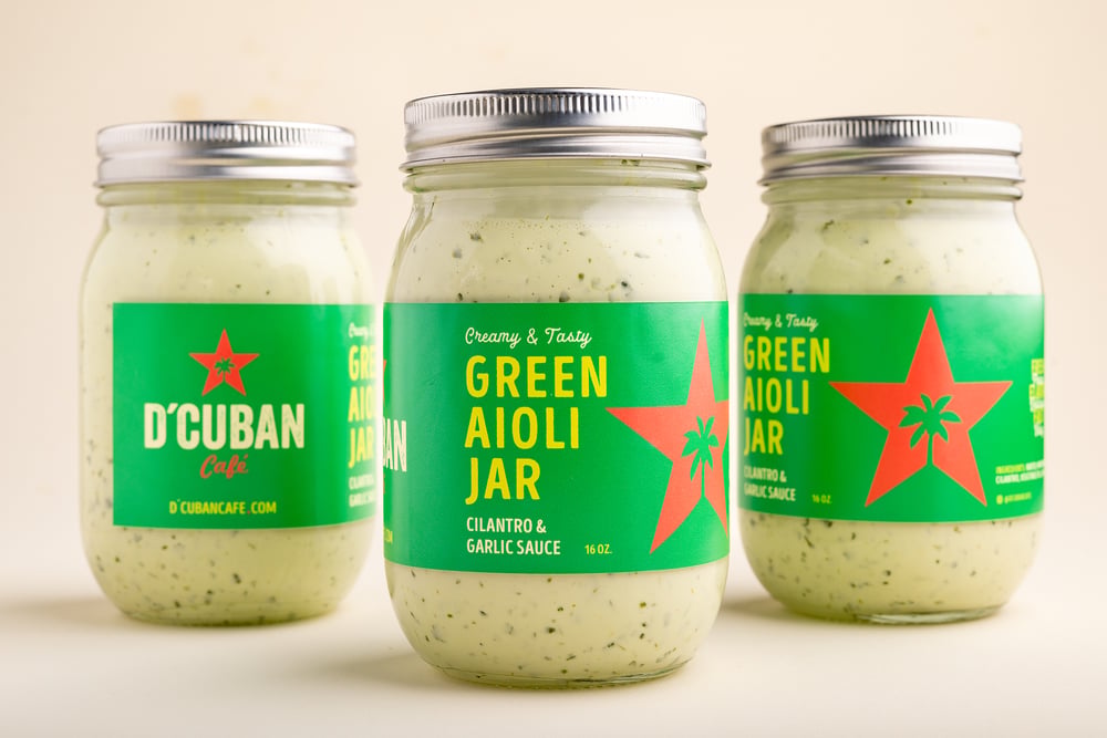 GREEN AIOLI JAR