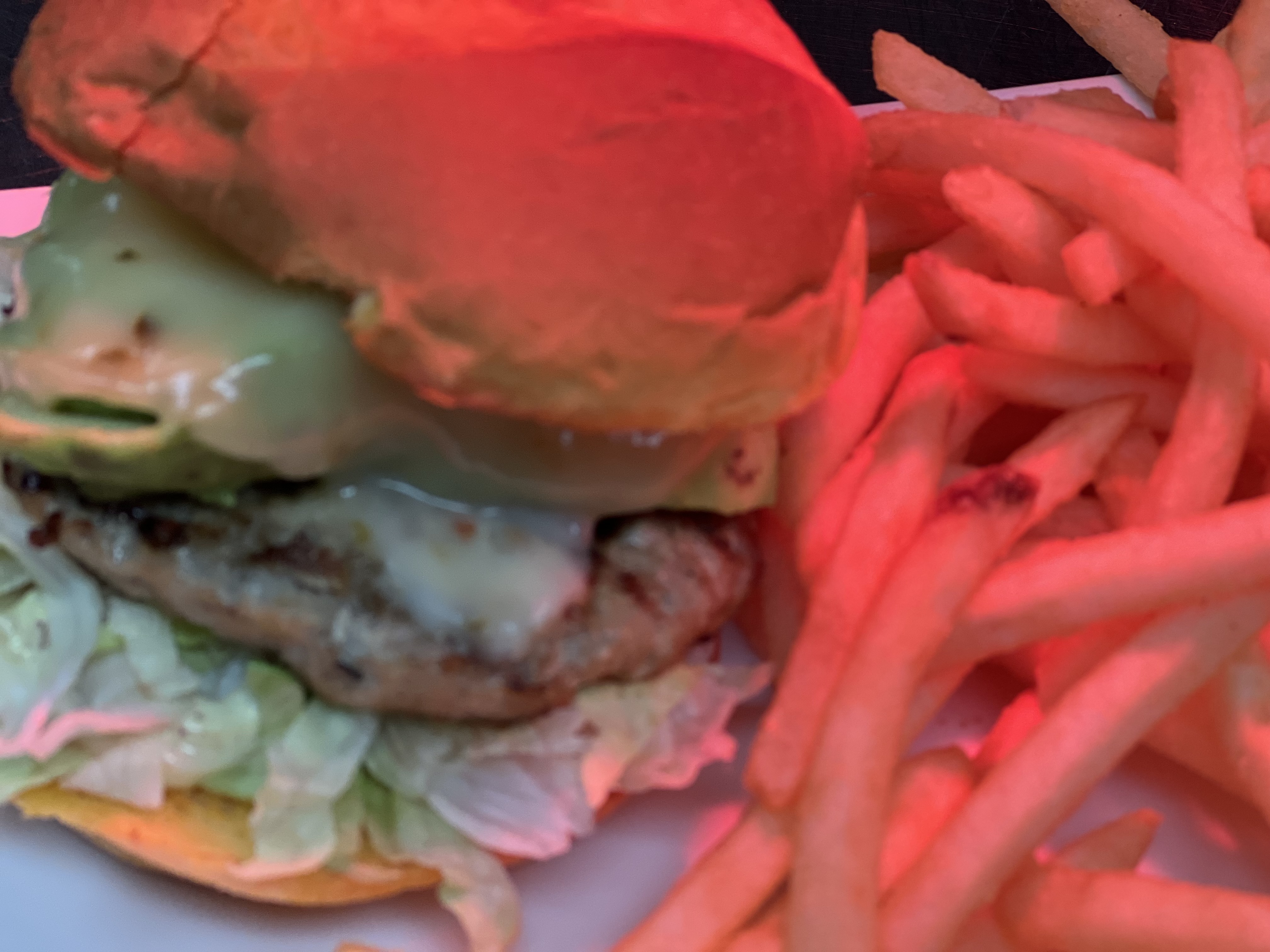 Avocado Turkey Burger
