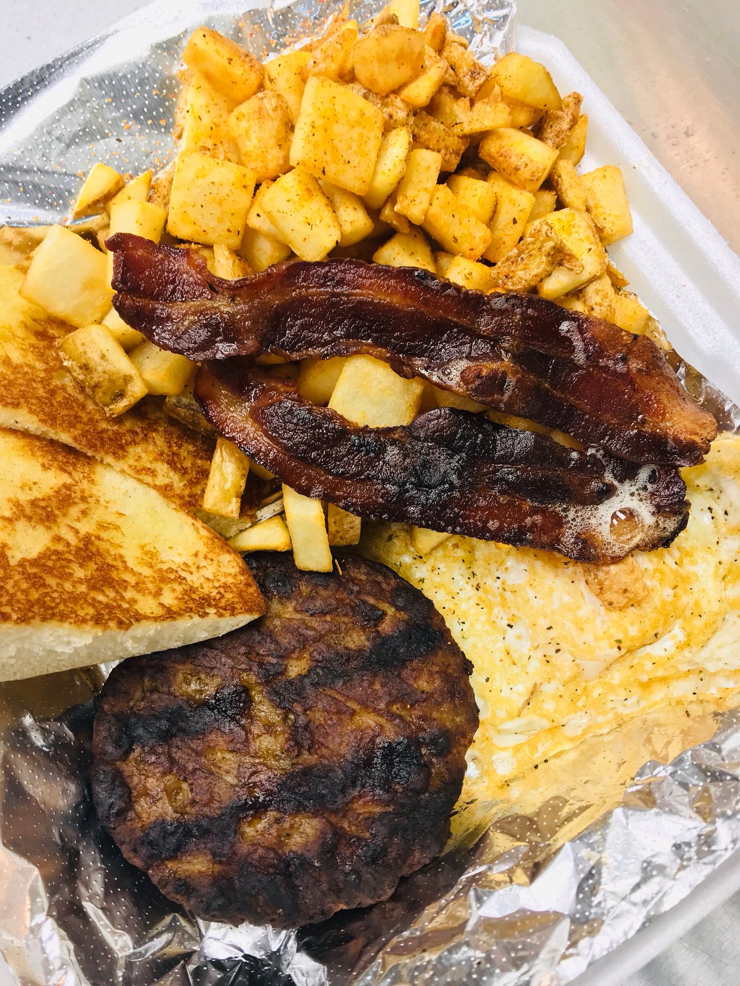 Sausage Bacon Egg Platter