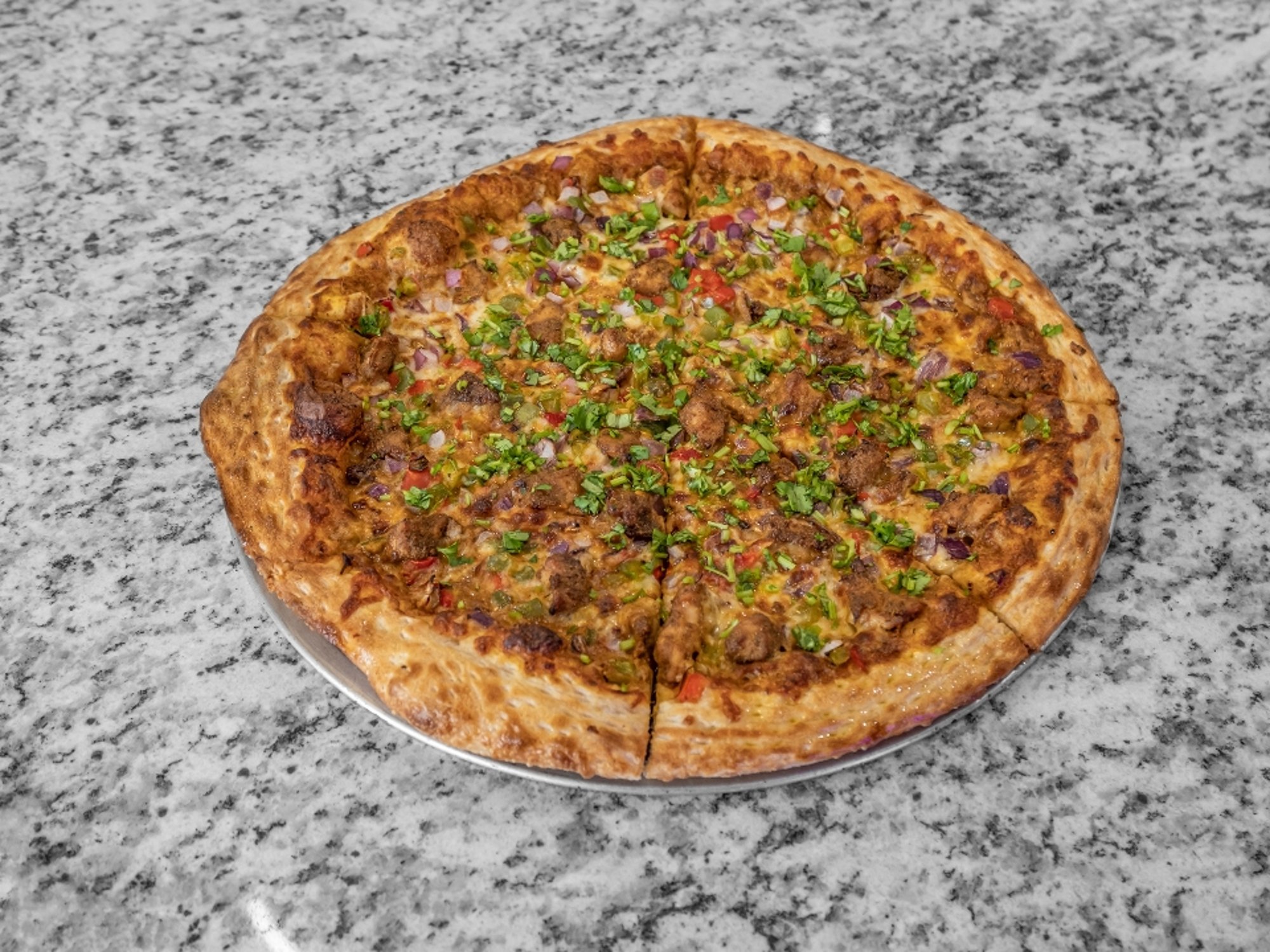 SMALL BUTTER CHICKEN PIZZA