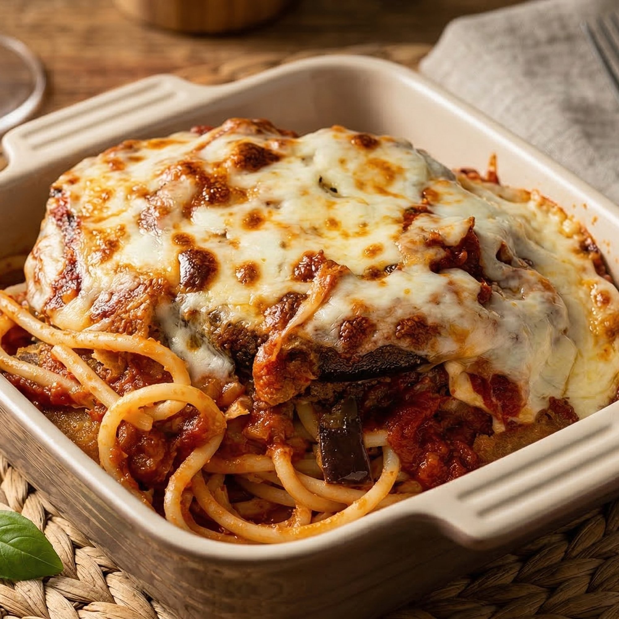 Eggplant Parmigiana Entree