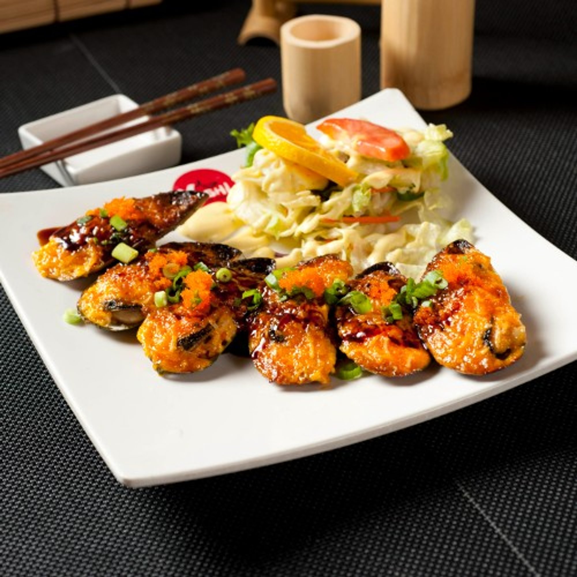 Baked Mussel Appetizer