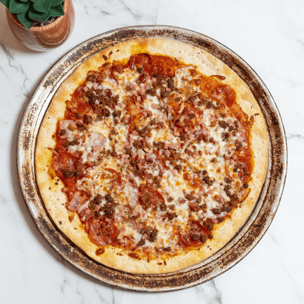 14" Thin Crust Meat Lovers