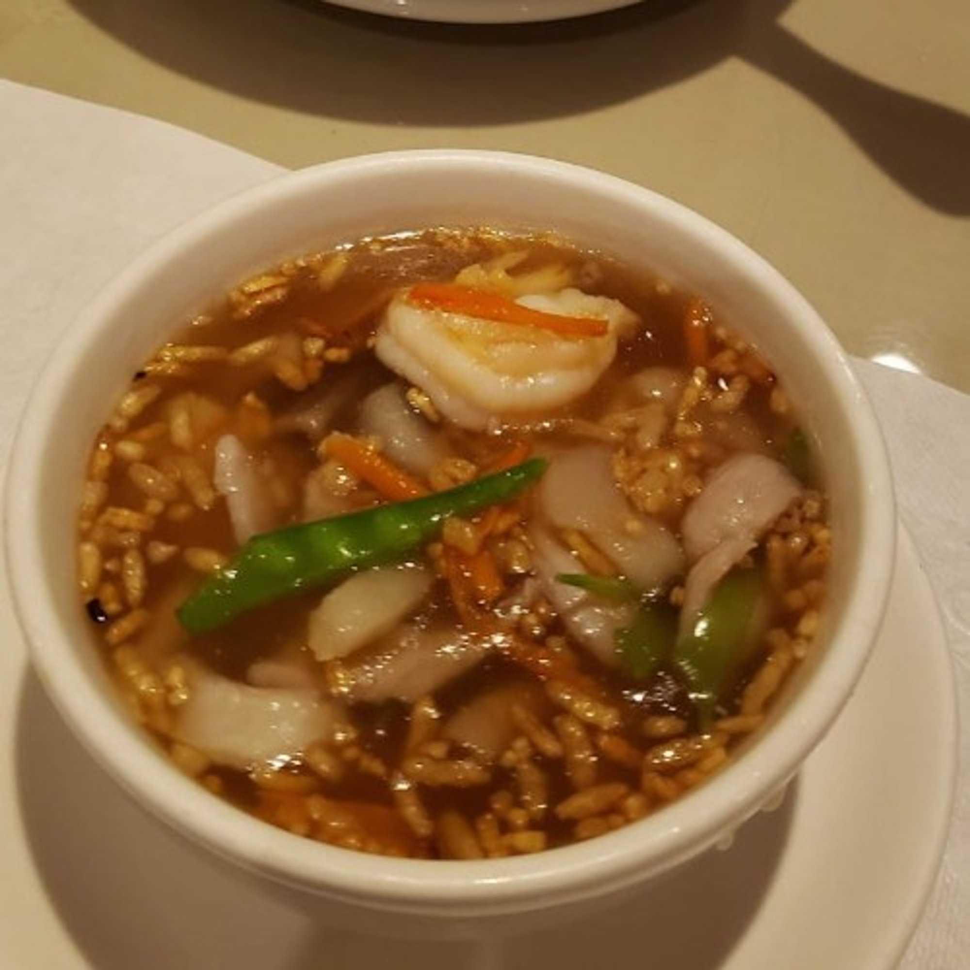 Sizzling Rice Soup
