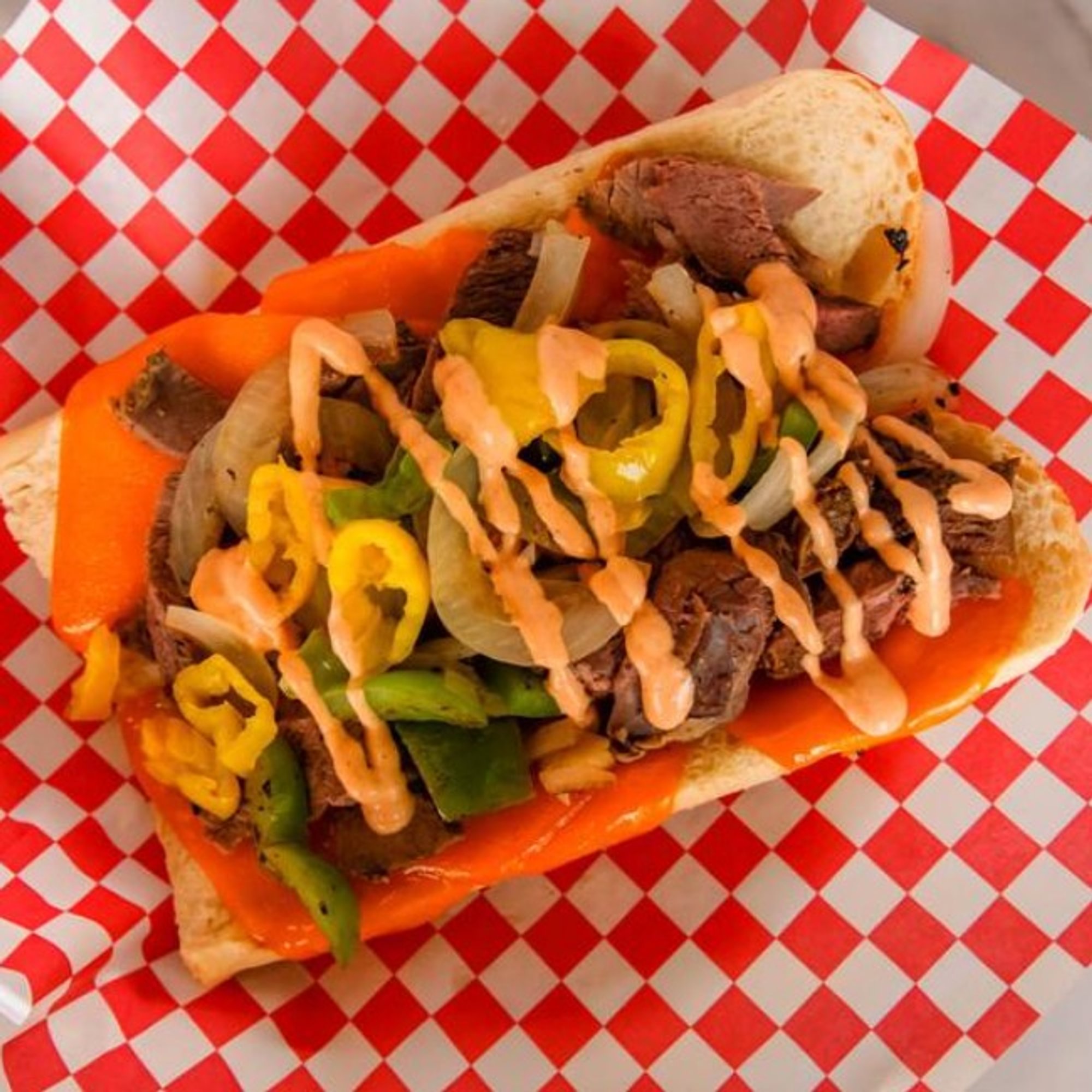 Lafilly Cheese Steak Sandwich