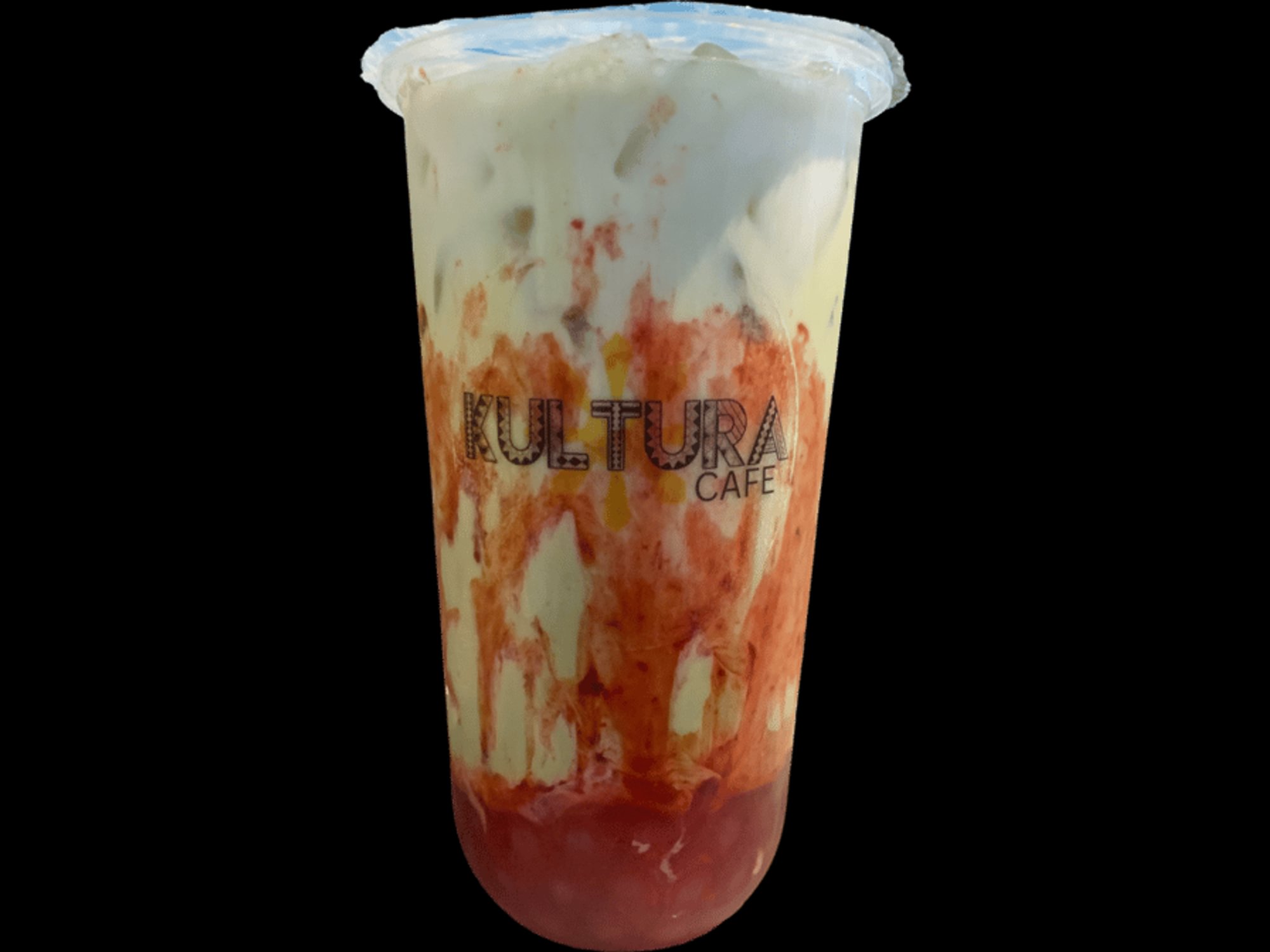 Strawberry Matcha Milk Tea