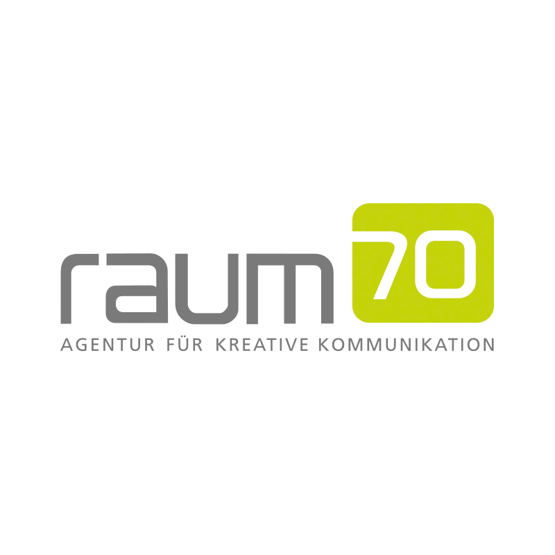 Logo von raum70 GmbH Werbeagentur & Grafikdesign
