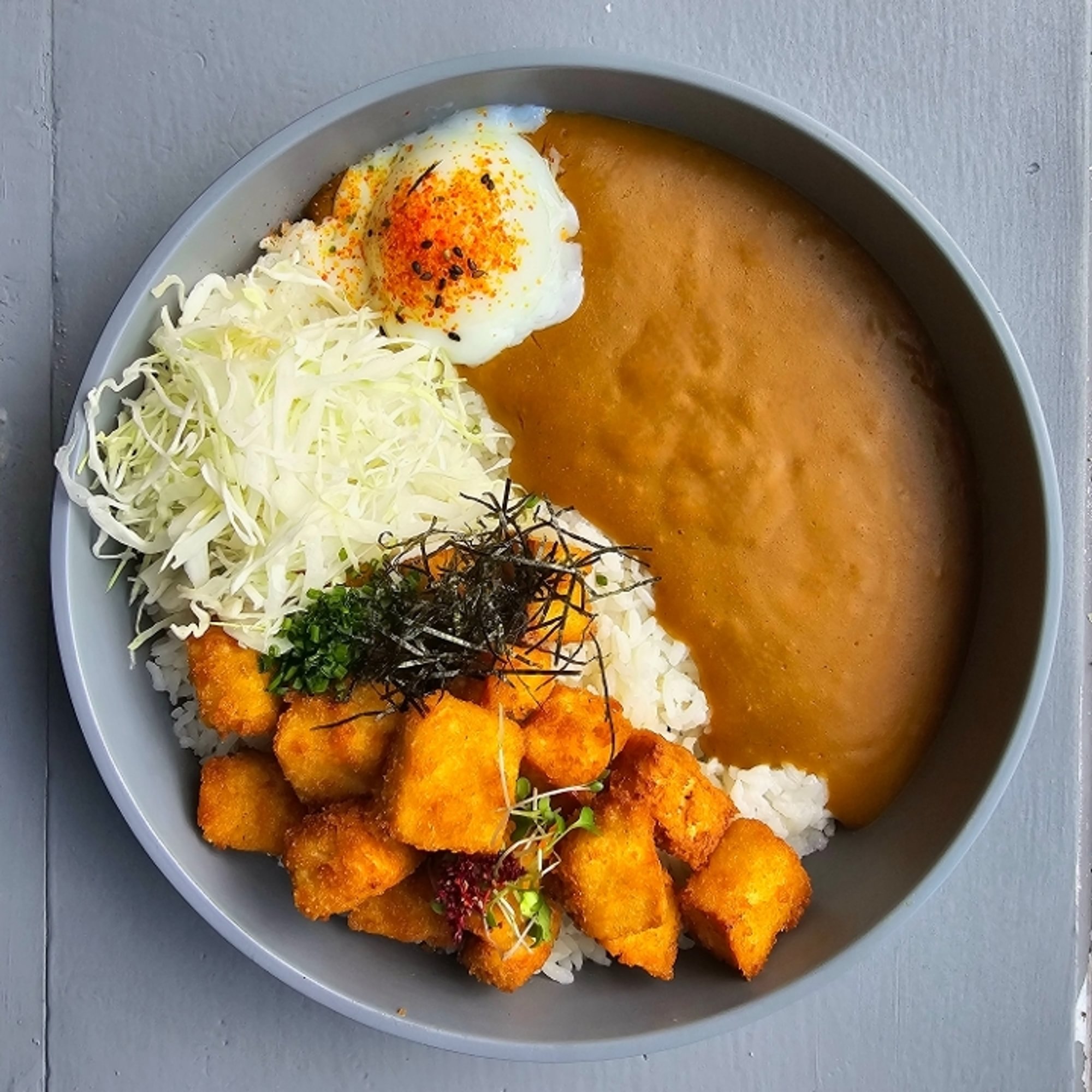 Tofu Katsu Curry