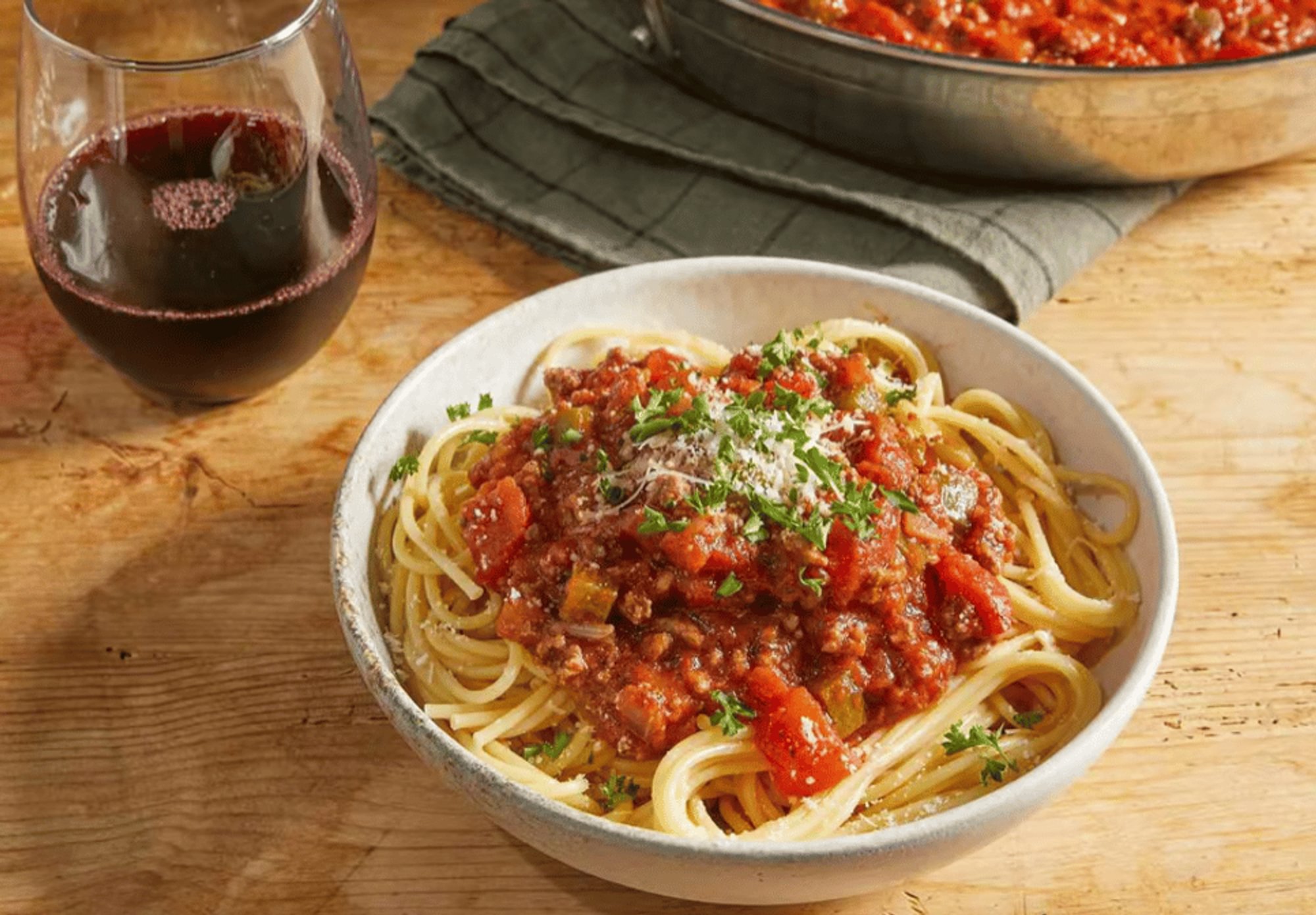 Pasta with Meat Sauce