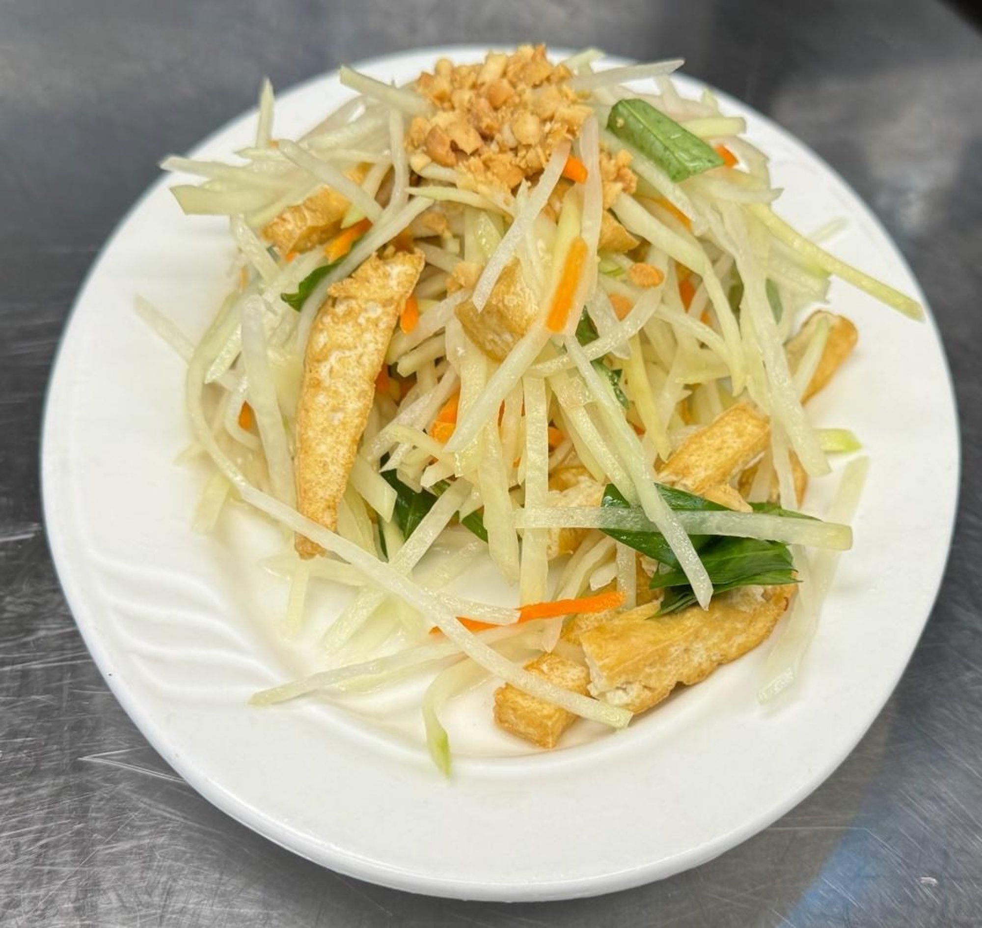 Tofu Papaya Salad