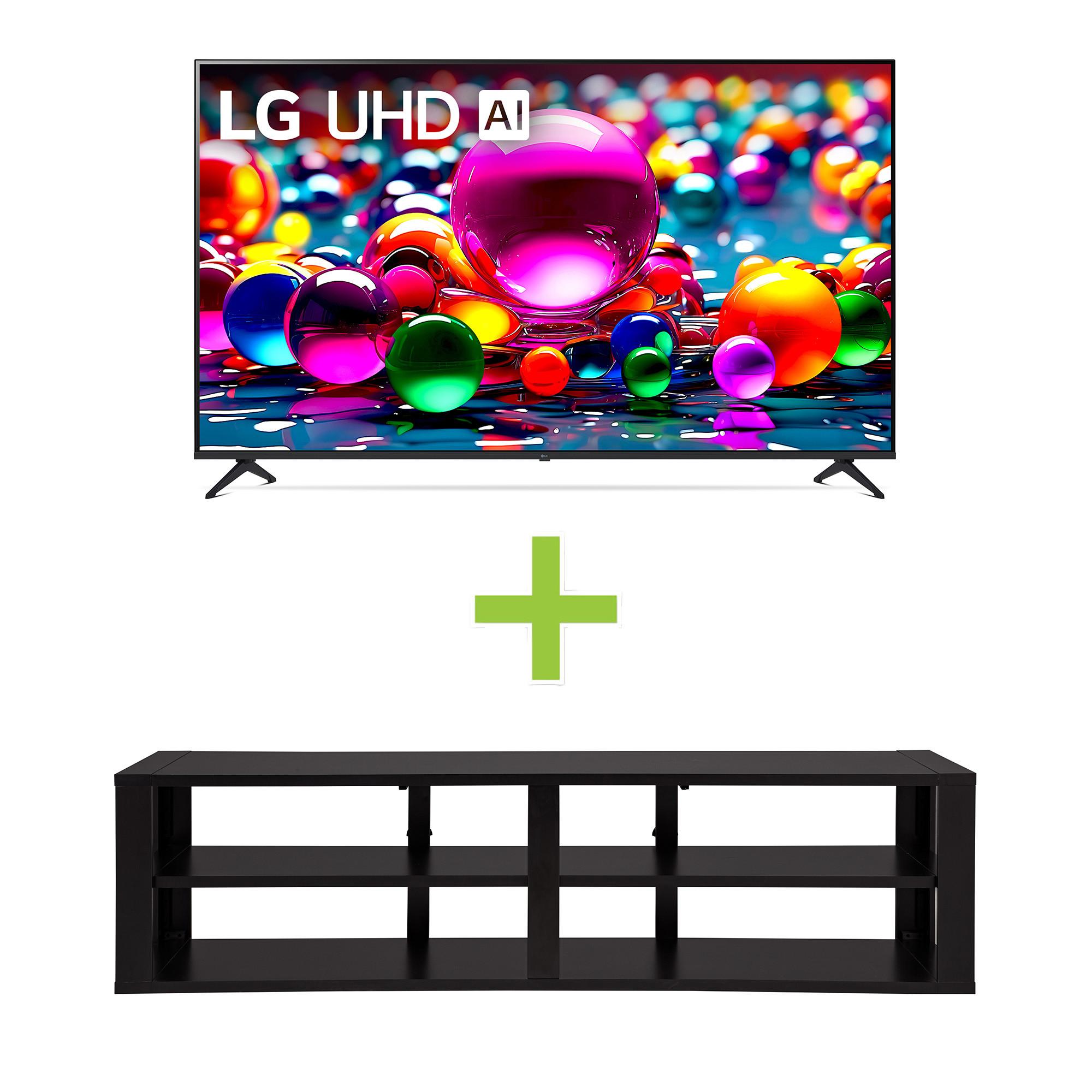 75" LG TV w/ 84" TV Stand