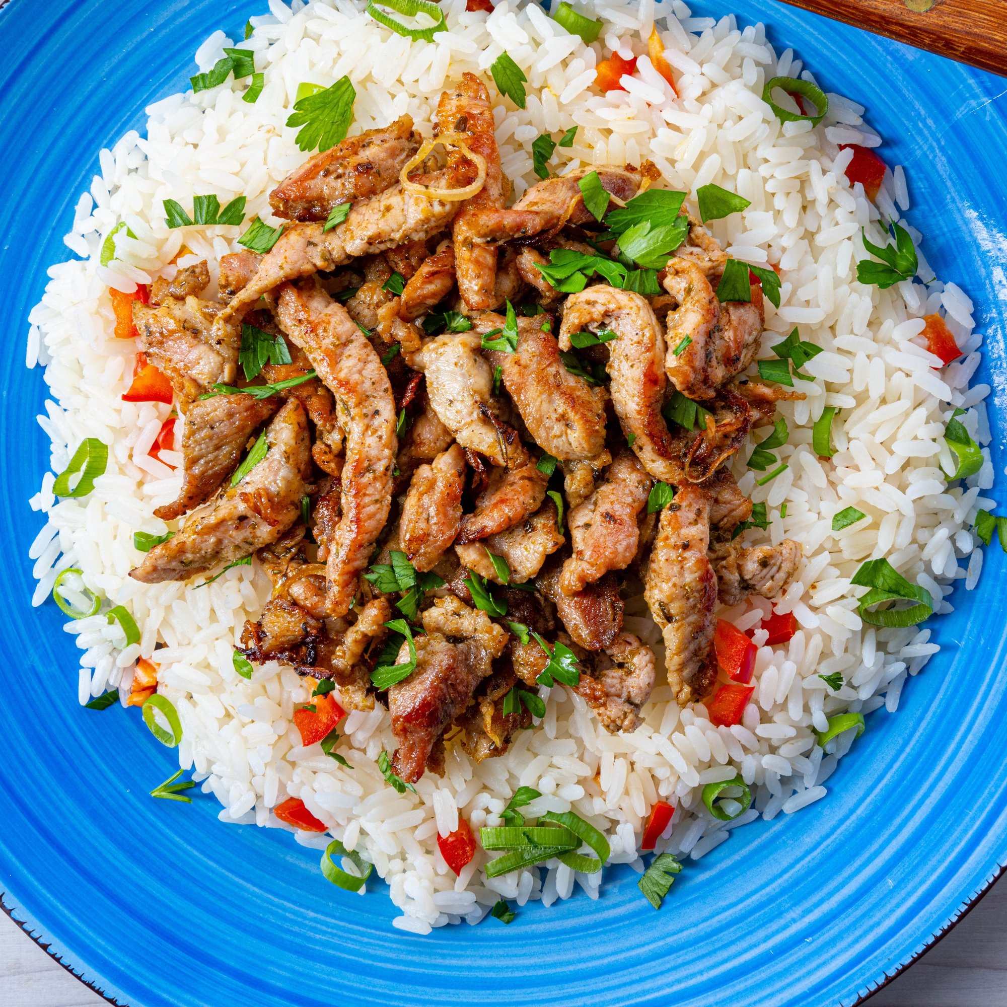 Chicken Shawarma (Homemade Gyro) Platter