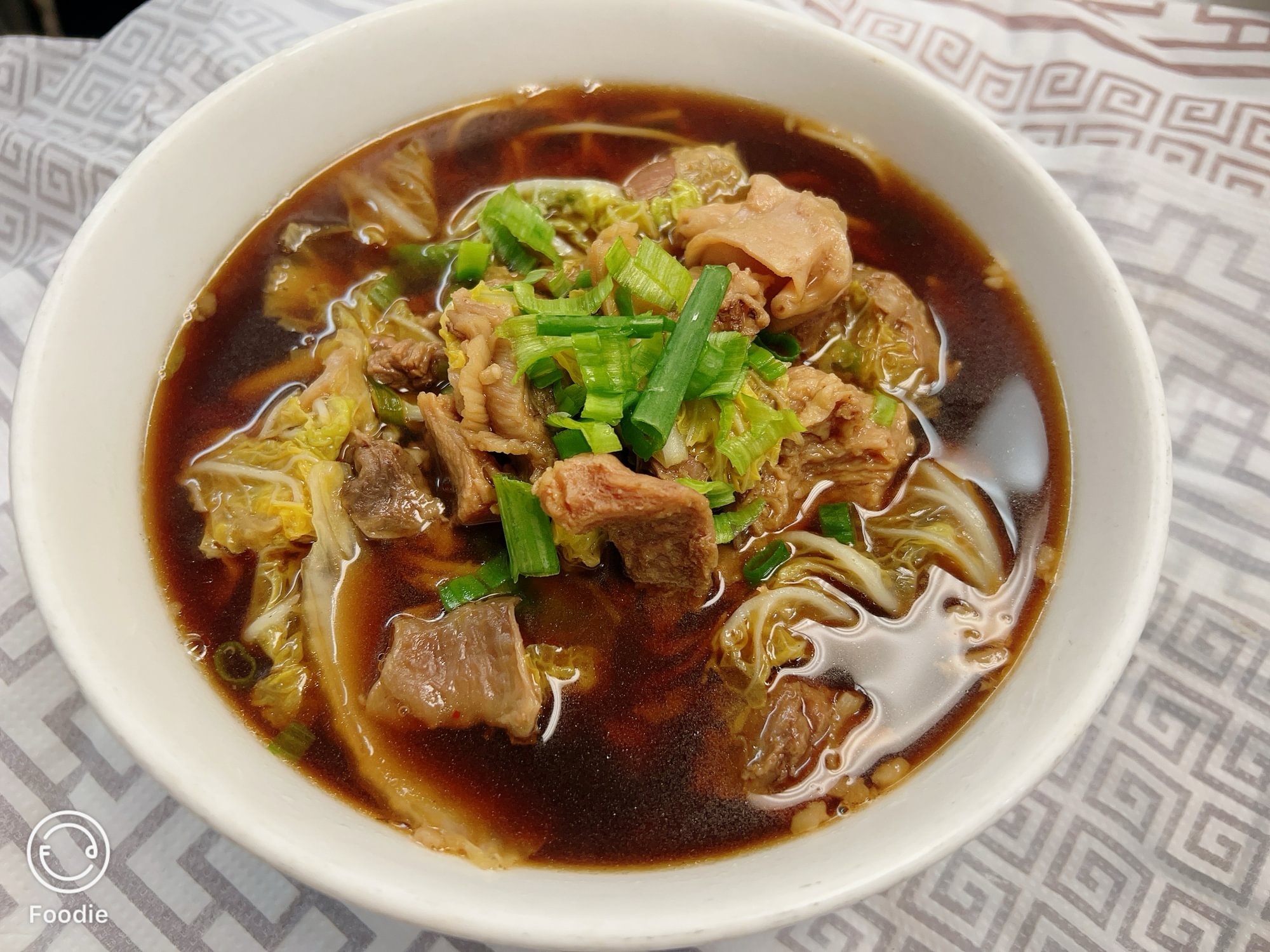 Braised Beef Brisket Noodle Soup 红烧牛腩汤面