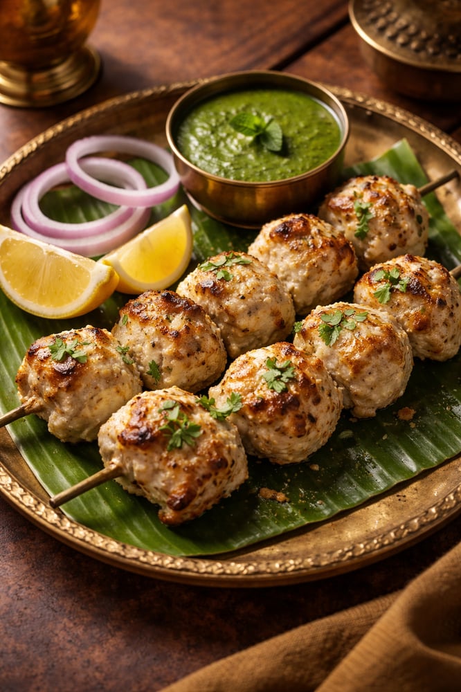 Murg Malai Kebab