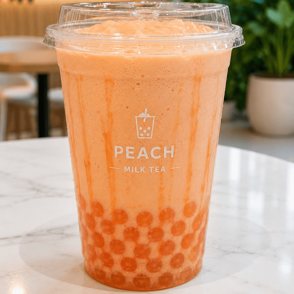 Peach Milk Tea Frappe