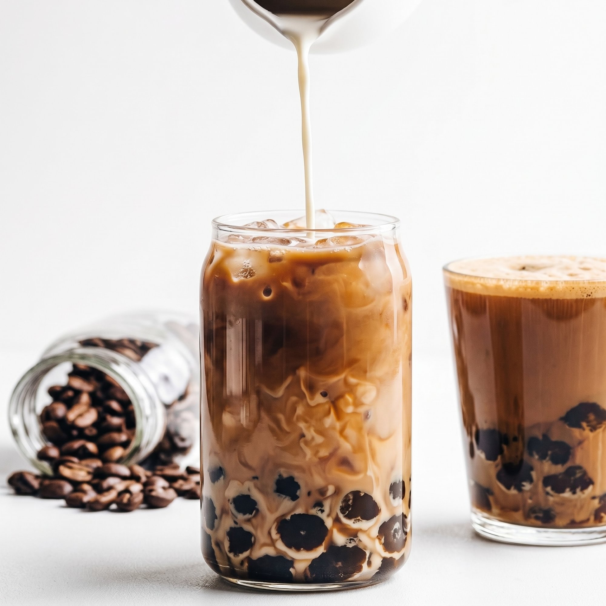 Thai Iced Coffee Crystal Boba