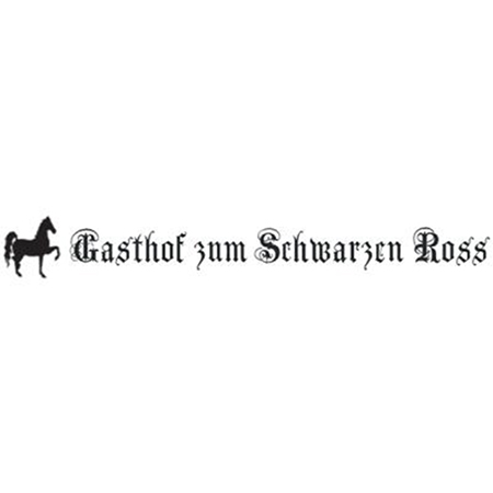 Logo von Gasthof "Zum Schwarzen Ross" GmbH