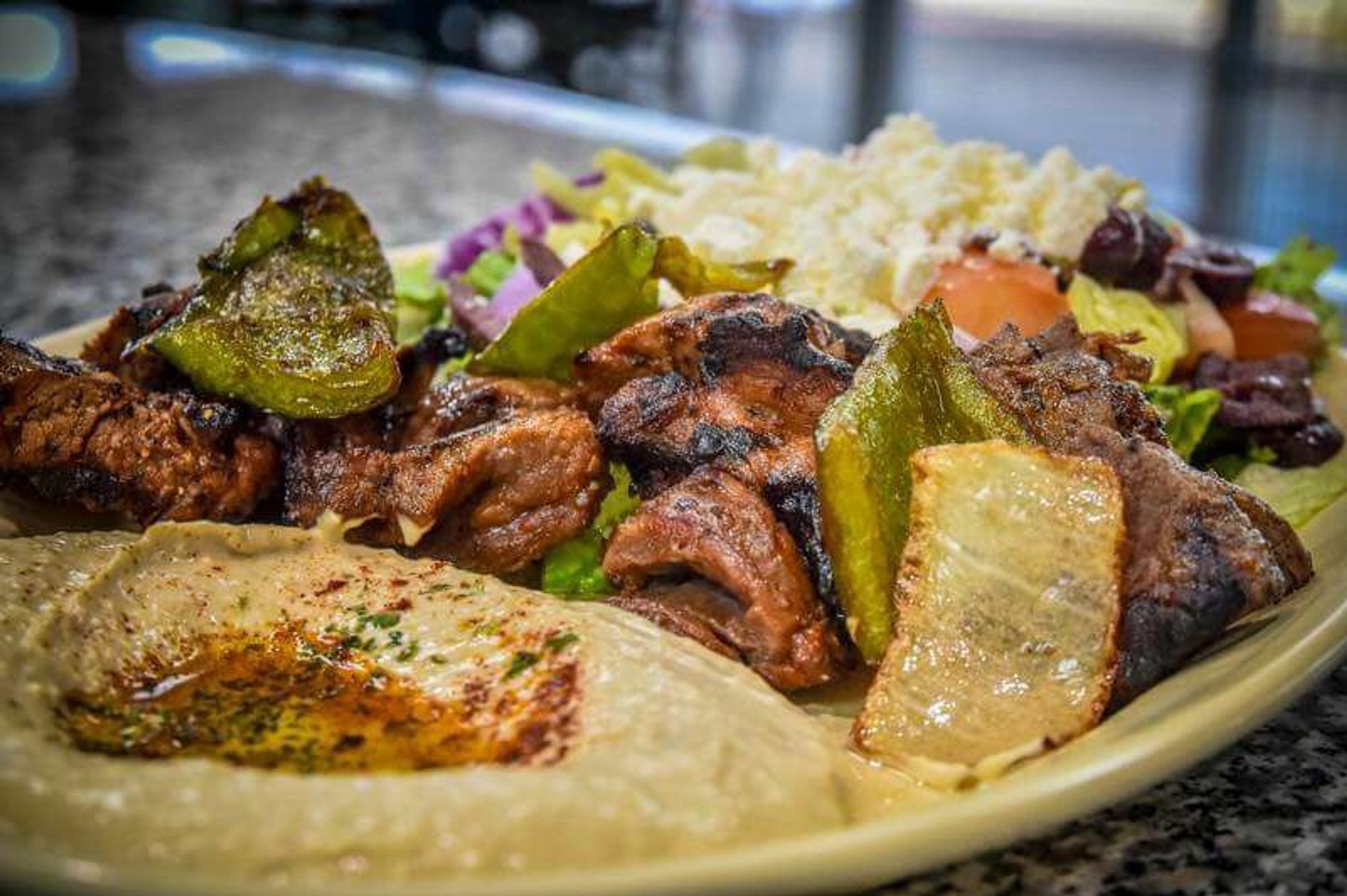 Beef Kabab Plate
