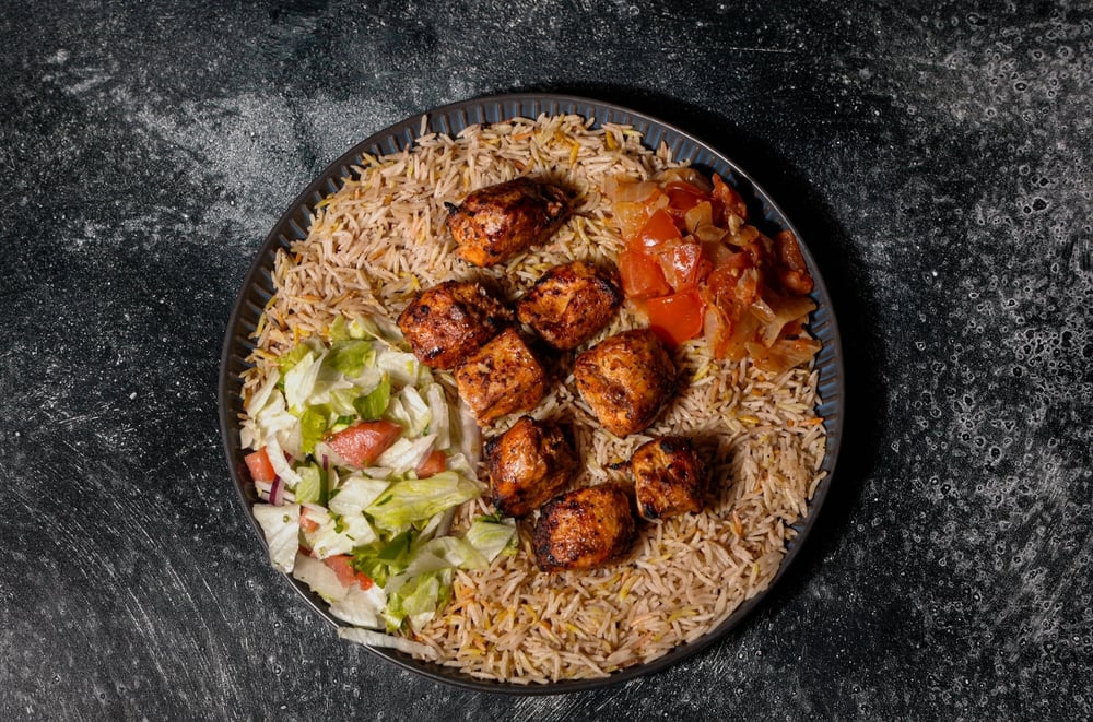 Chicken Kabob Platter