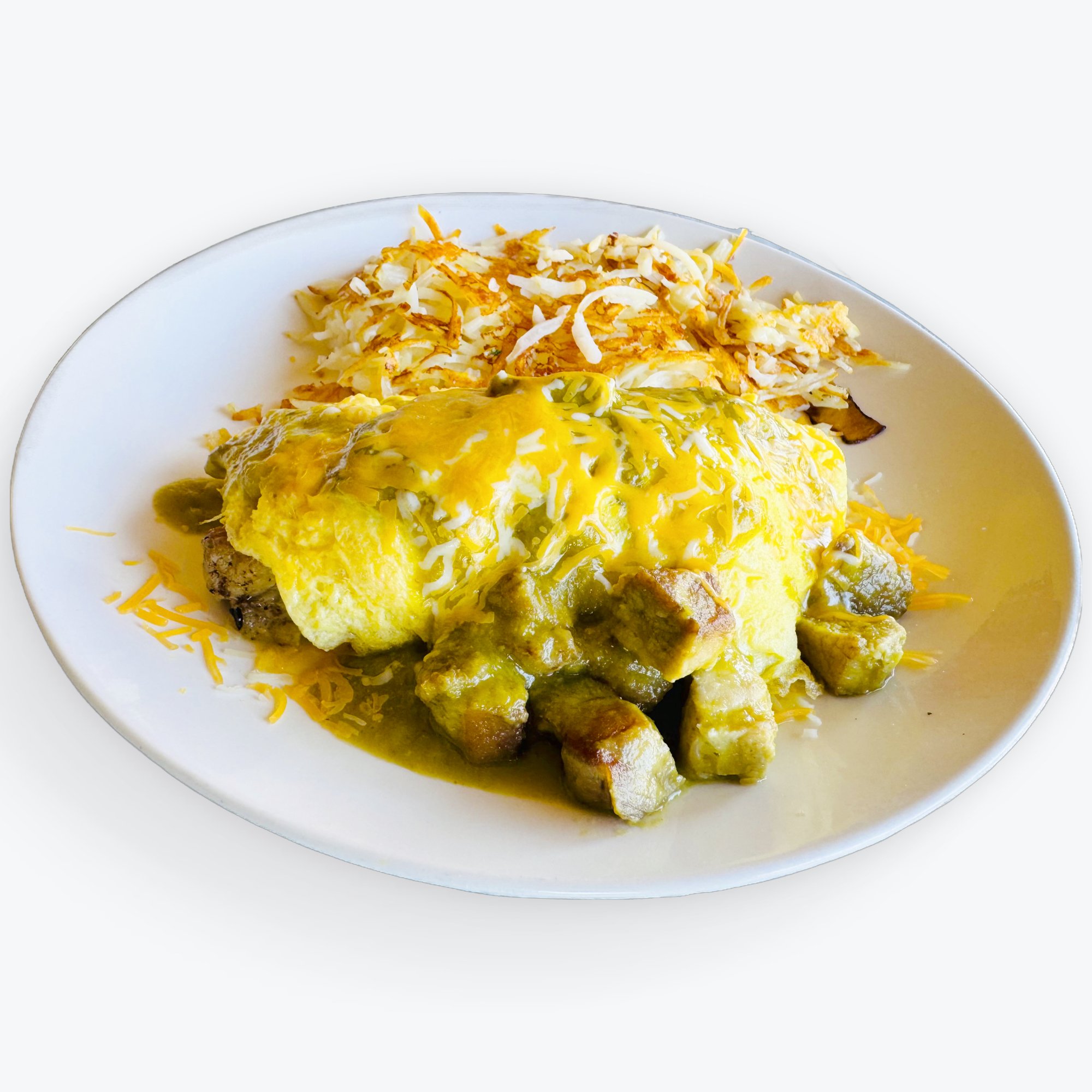 CHILE VERDE OMELET
