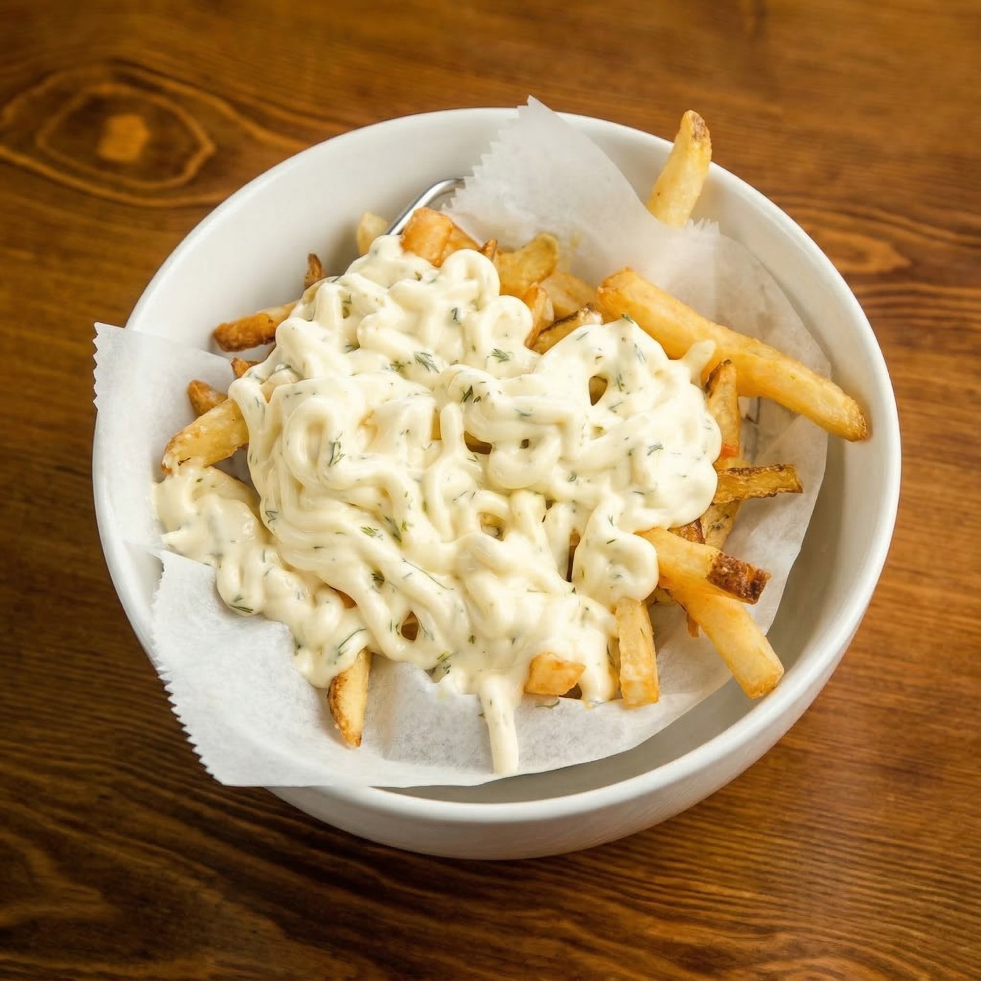 White Truffle Mayo Fries