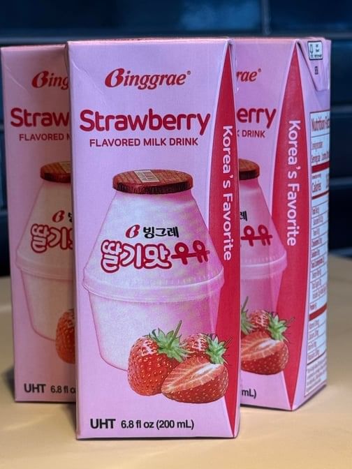 Strawberry Flavored Milk
