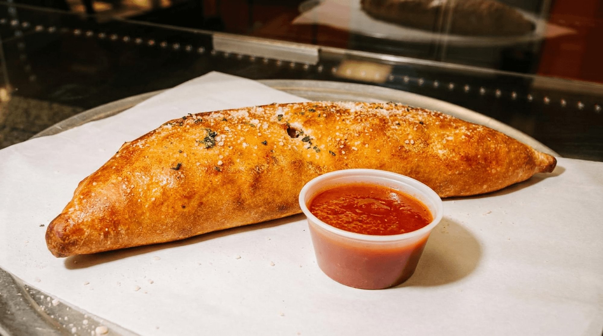 Buffalo Chicken Calzone