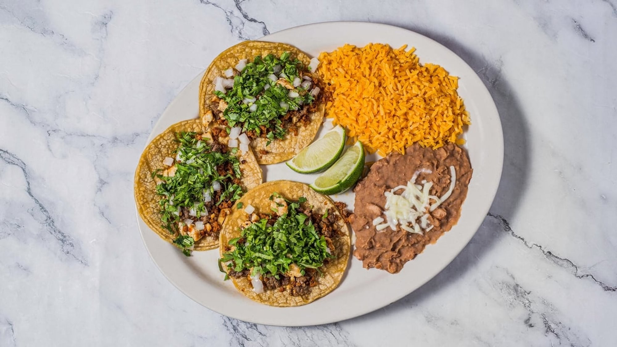 Tacos Serrano Dinner