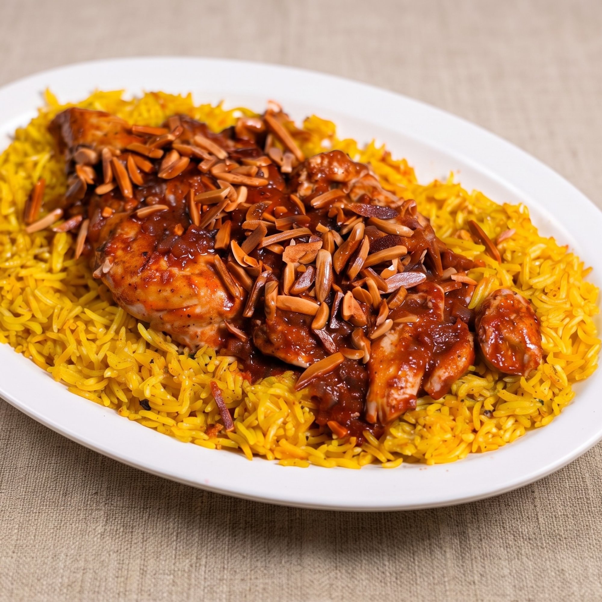 Chicken Kabseh Platter