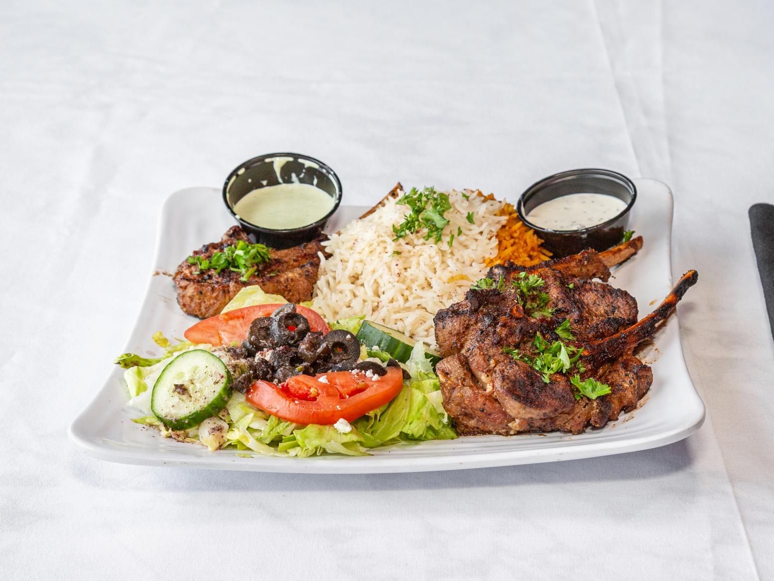 Lamb Chops Platter