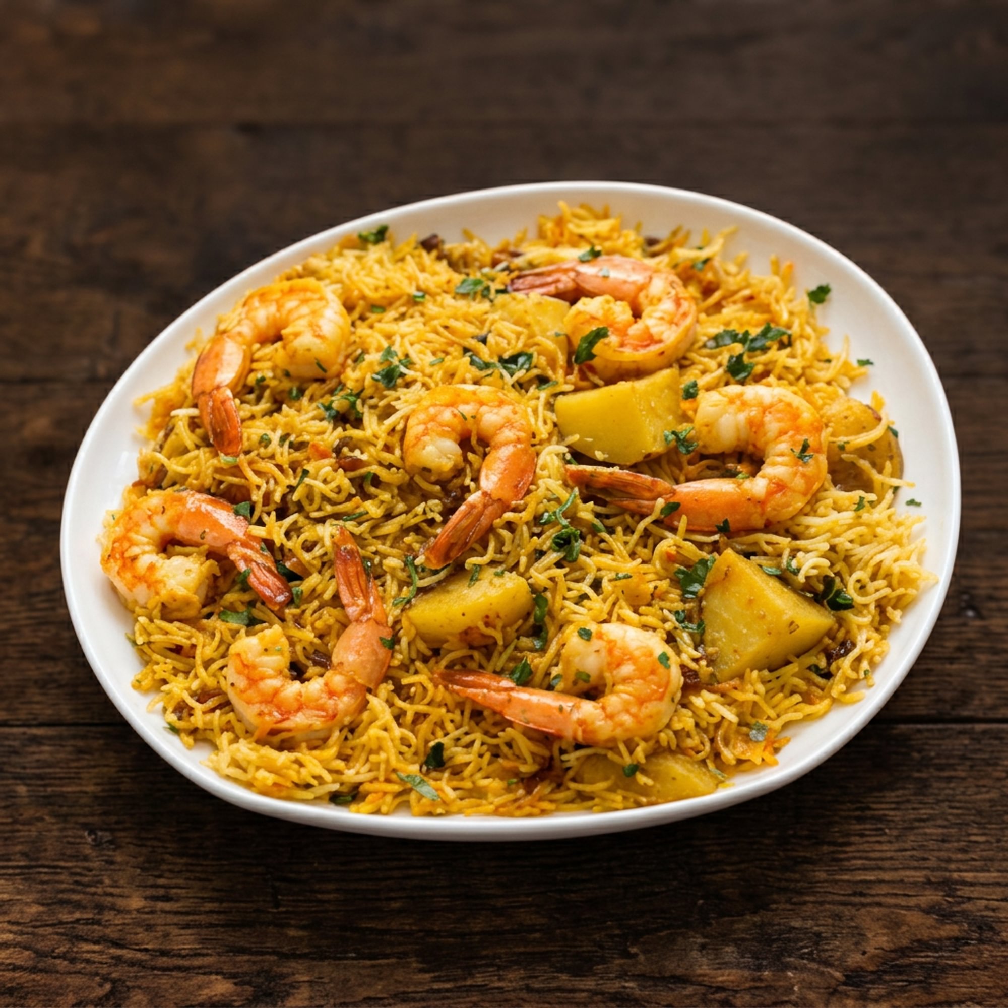 Shrimp Biryani