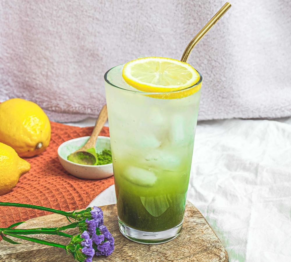 Matcha Soda Lemonade