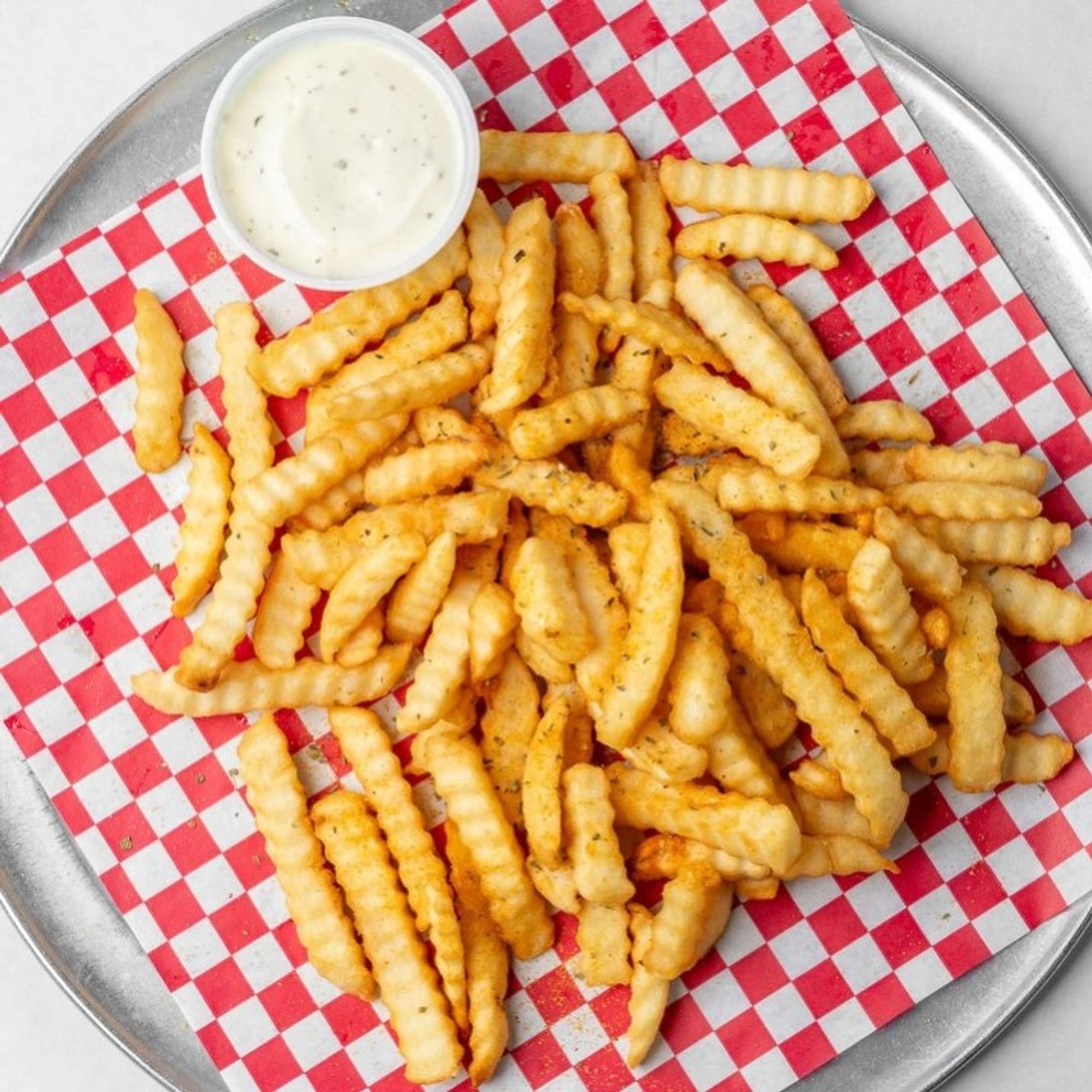 Large Crinkle Cut Fries