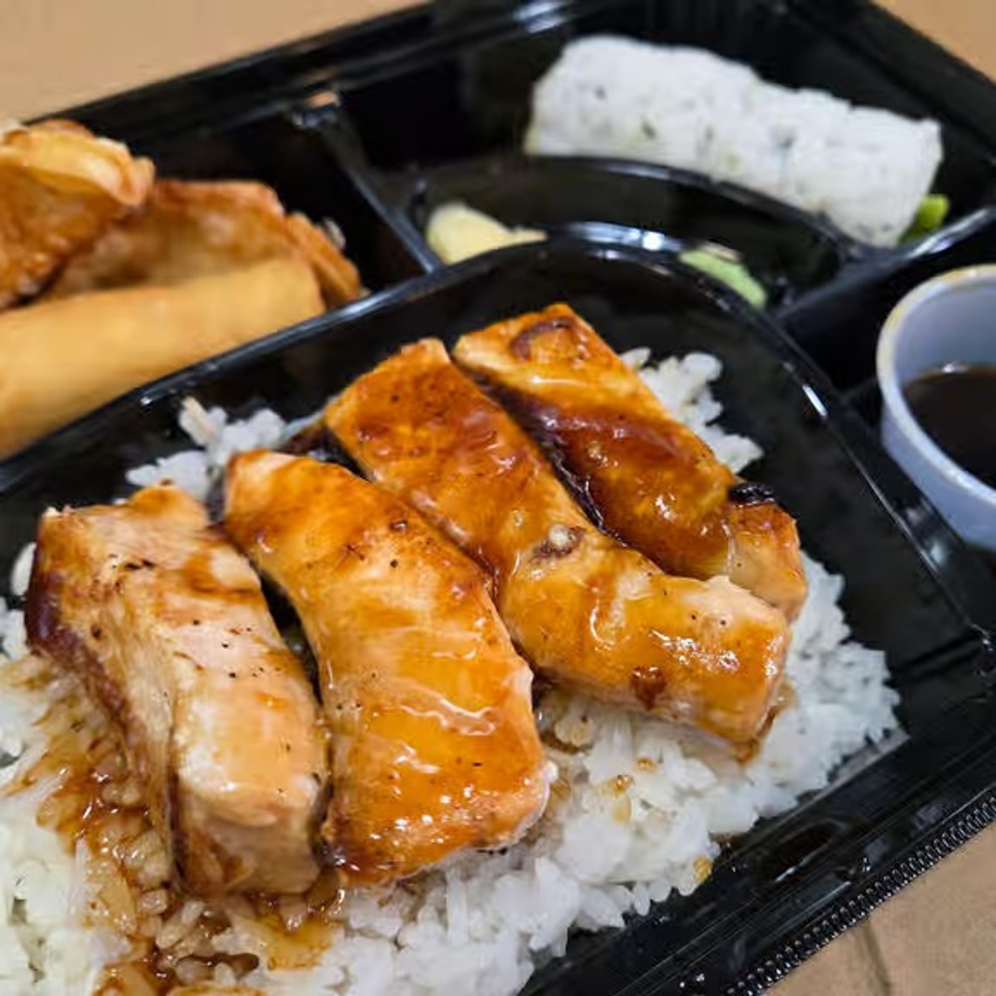 Salmon Bento Box