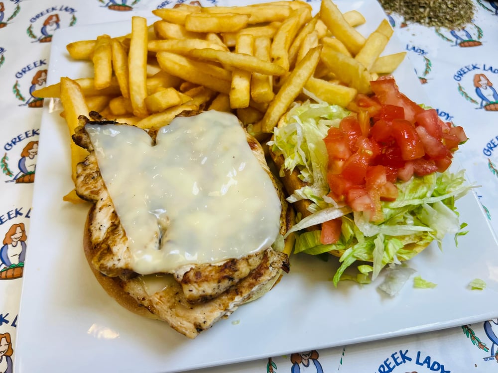 Chicken Cheese Burger