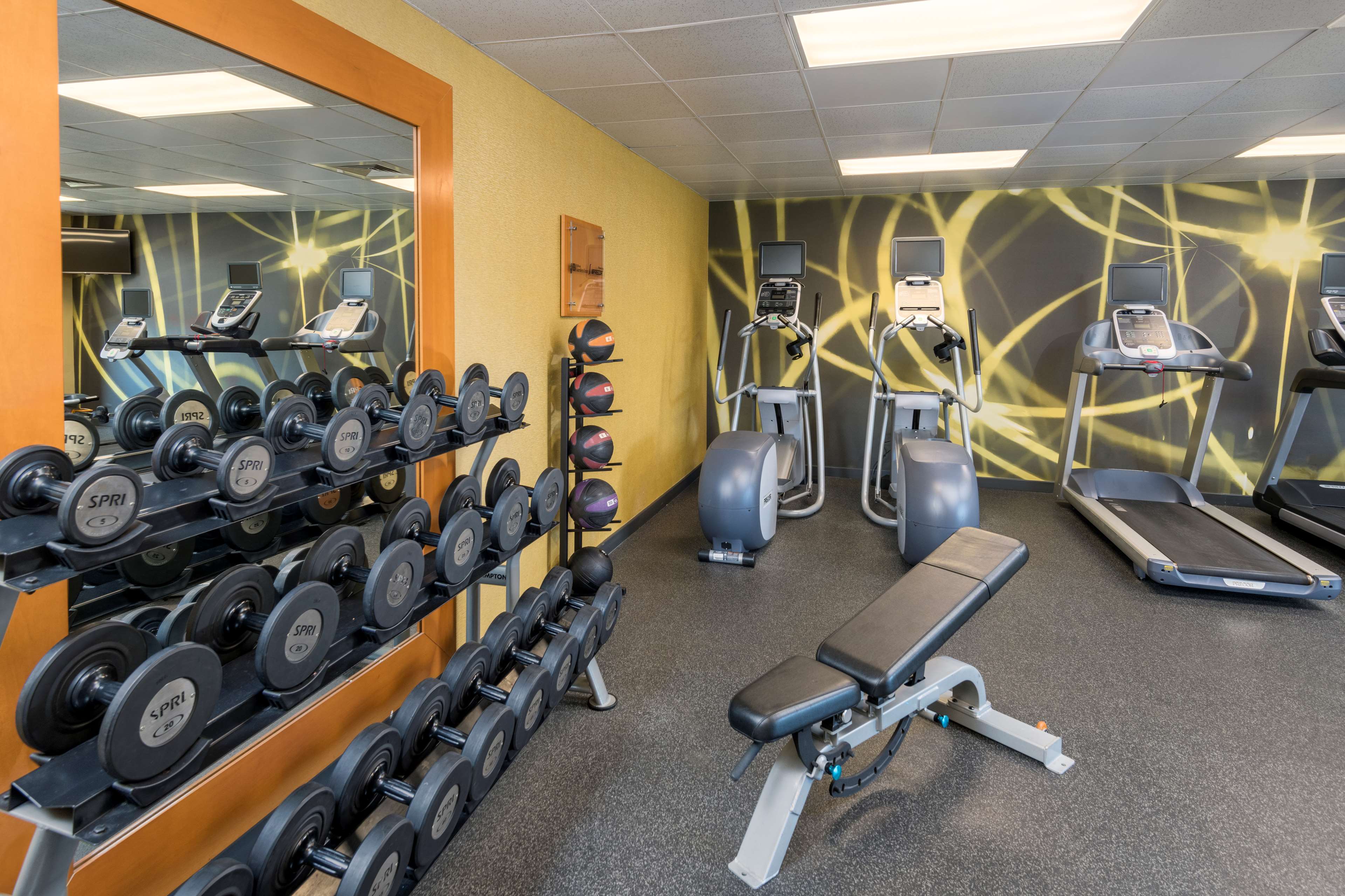 Health club  fitness center  gym