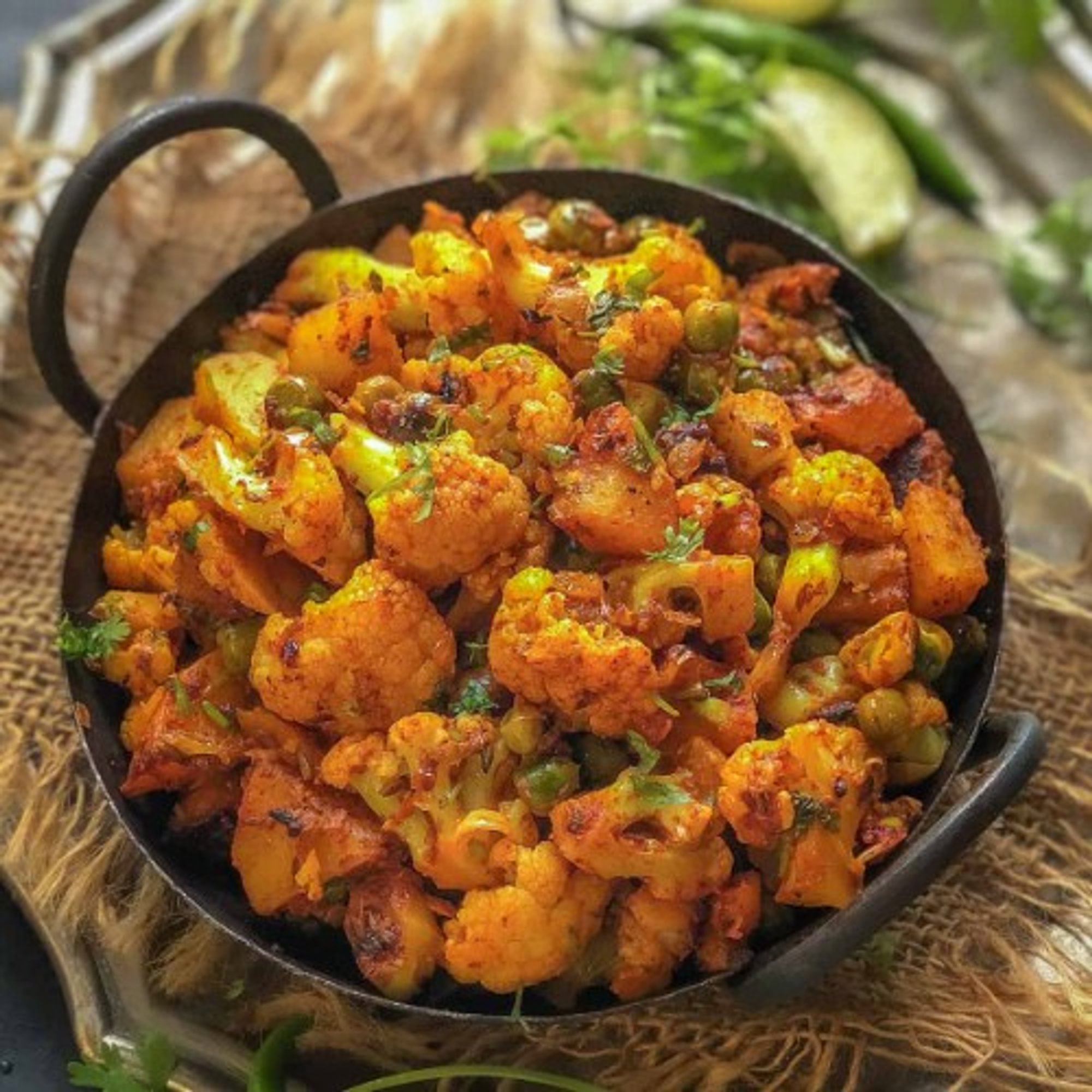 Aloo Gobi Mattar