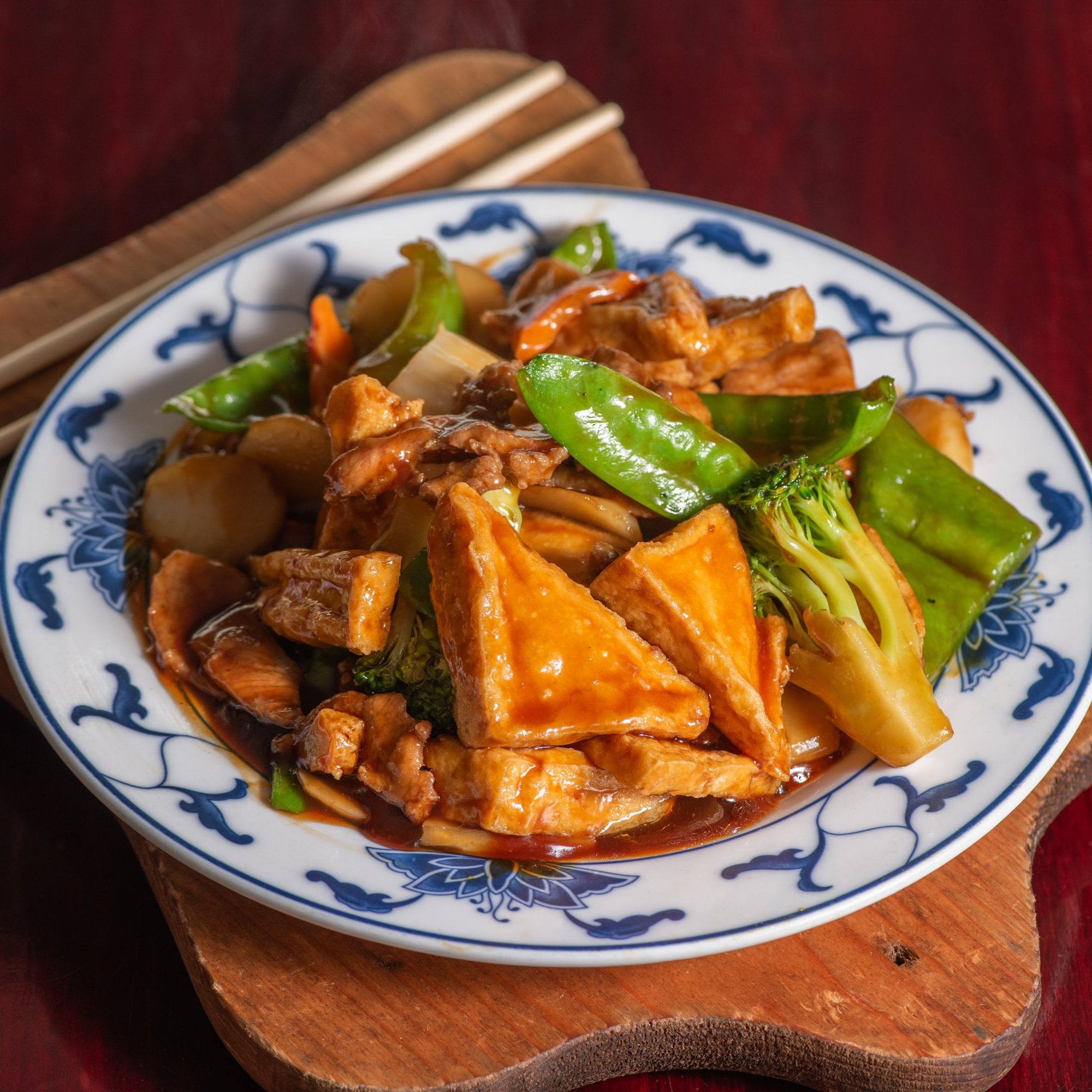 54. Bean curd, family style