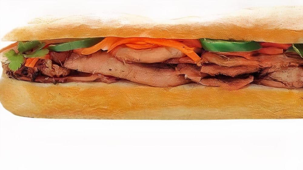 5. BBQ Pork Baguette