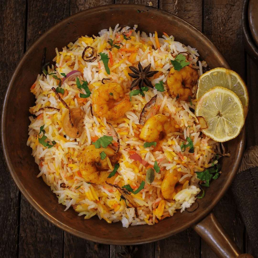 Shrimp Biryani