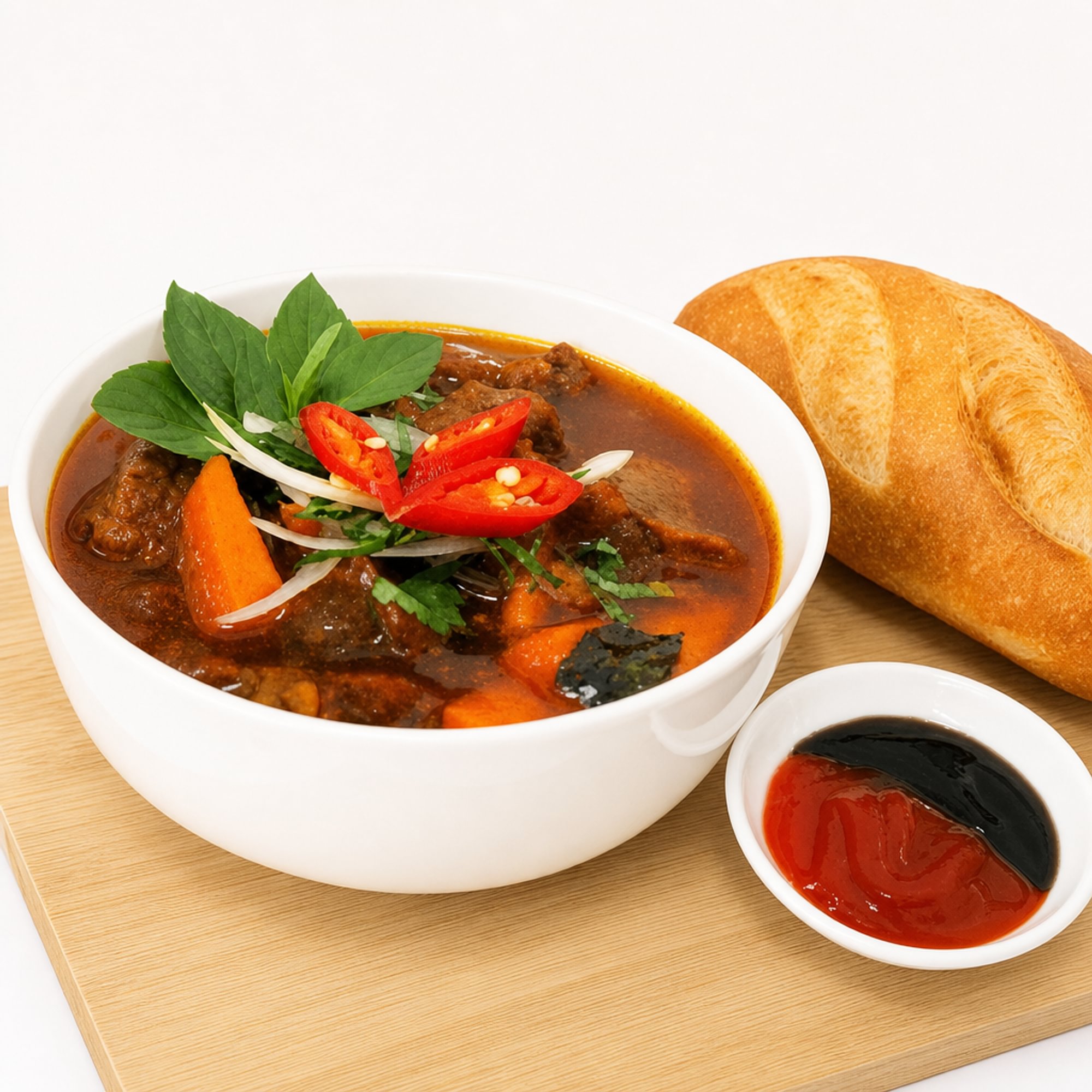 69A. Bánh Mì Bò Kho (Beef Stew With Bread)