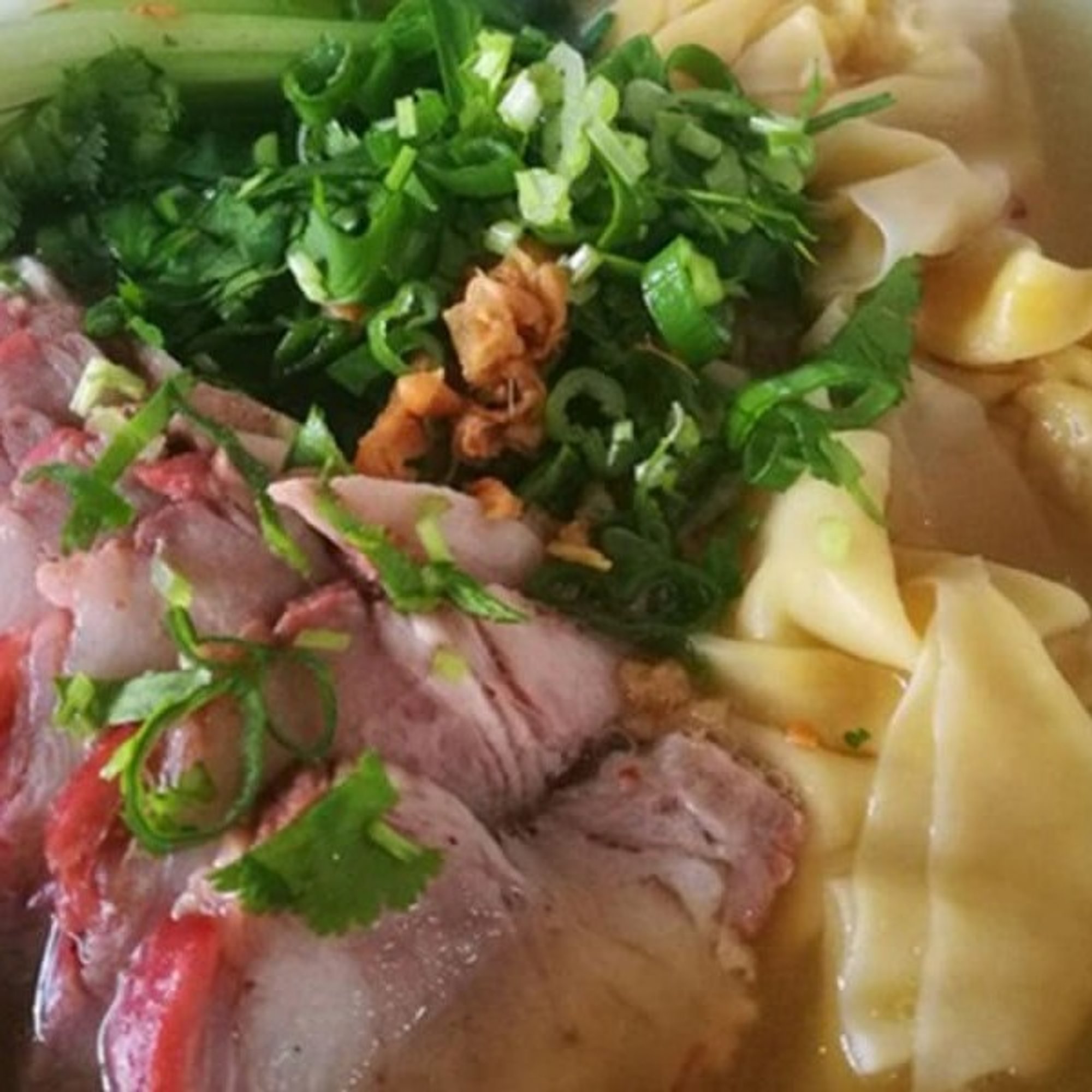 Wonton Mee Soup