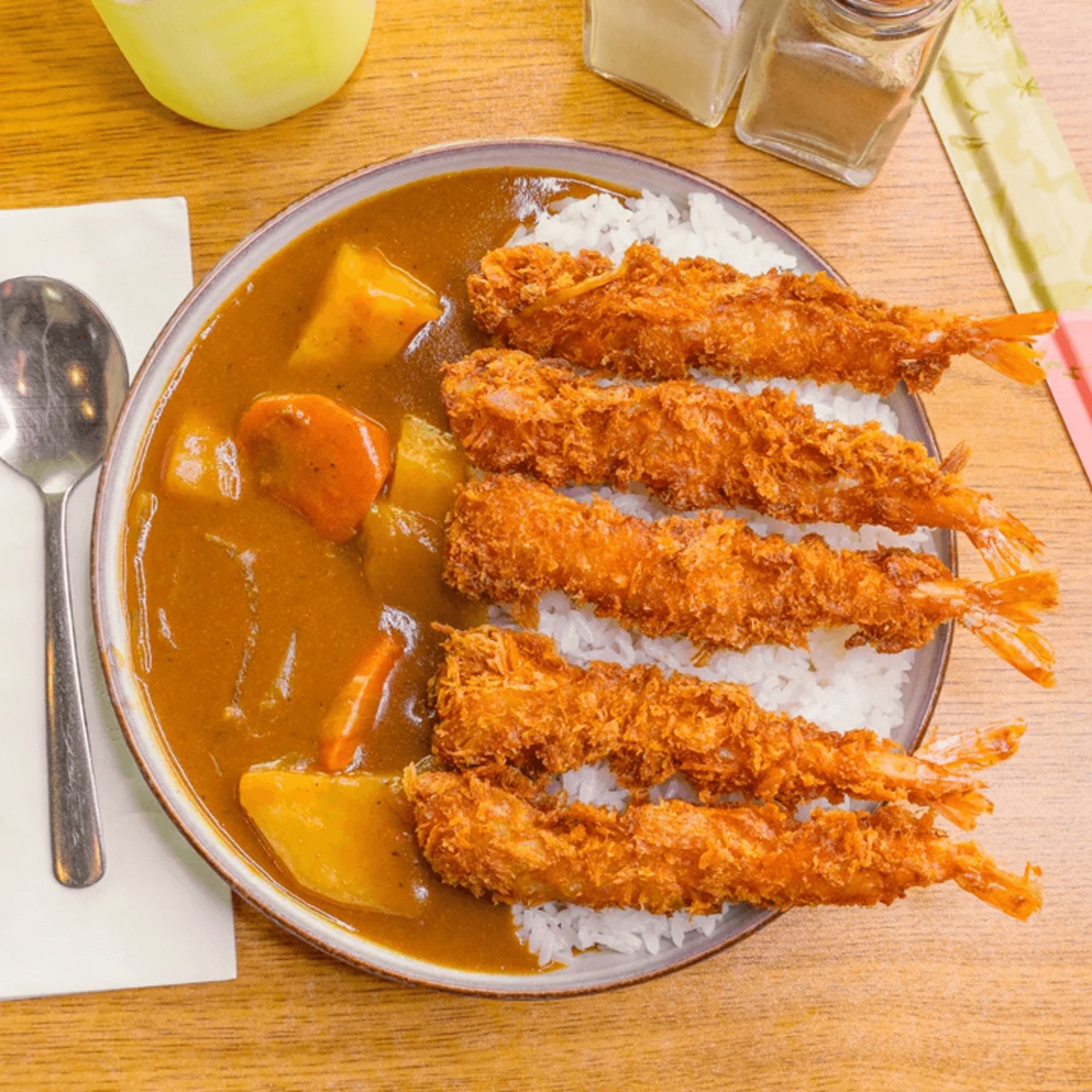 Ebi Fry Curry (5pc)