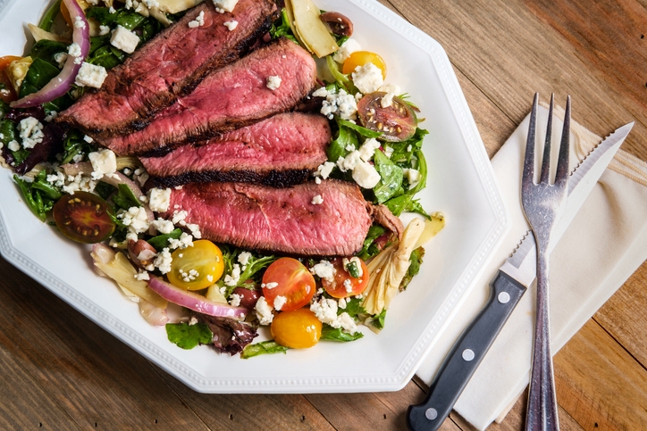 Steak & Blue Salad