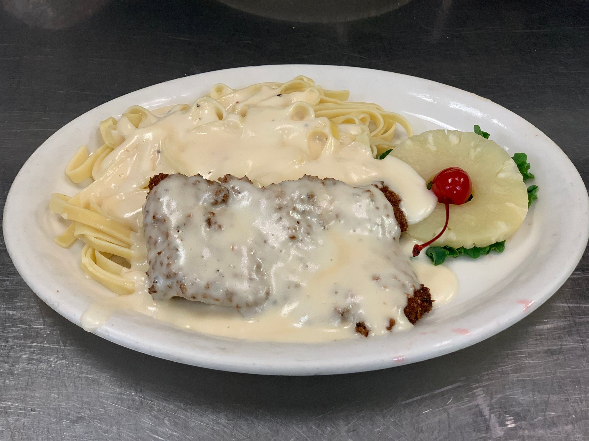 Chicken Alfredo for 2